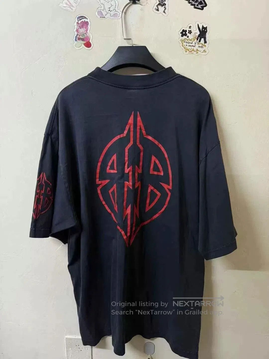 Balenciaga Balenciaga 23FW Bitcoin Totem S/S Tee M. Size US M / EU 48-50 / 2 - 2 Thumbnail