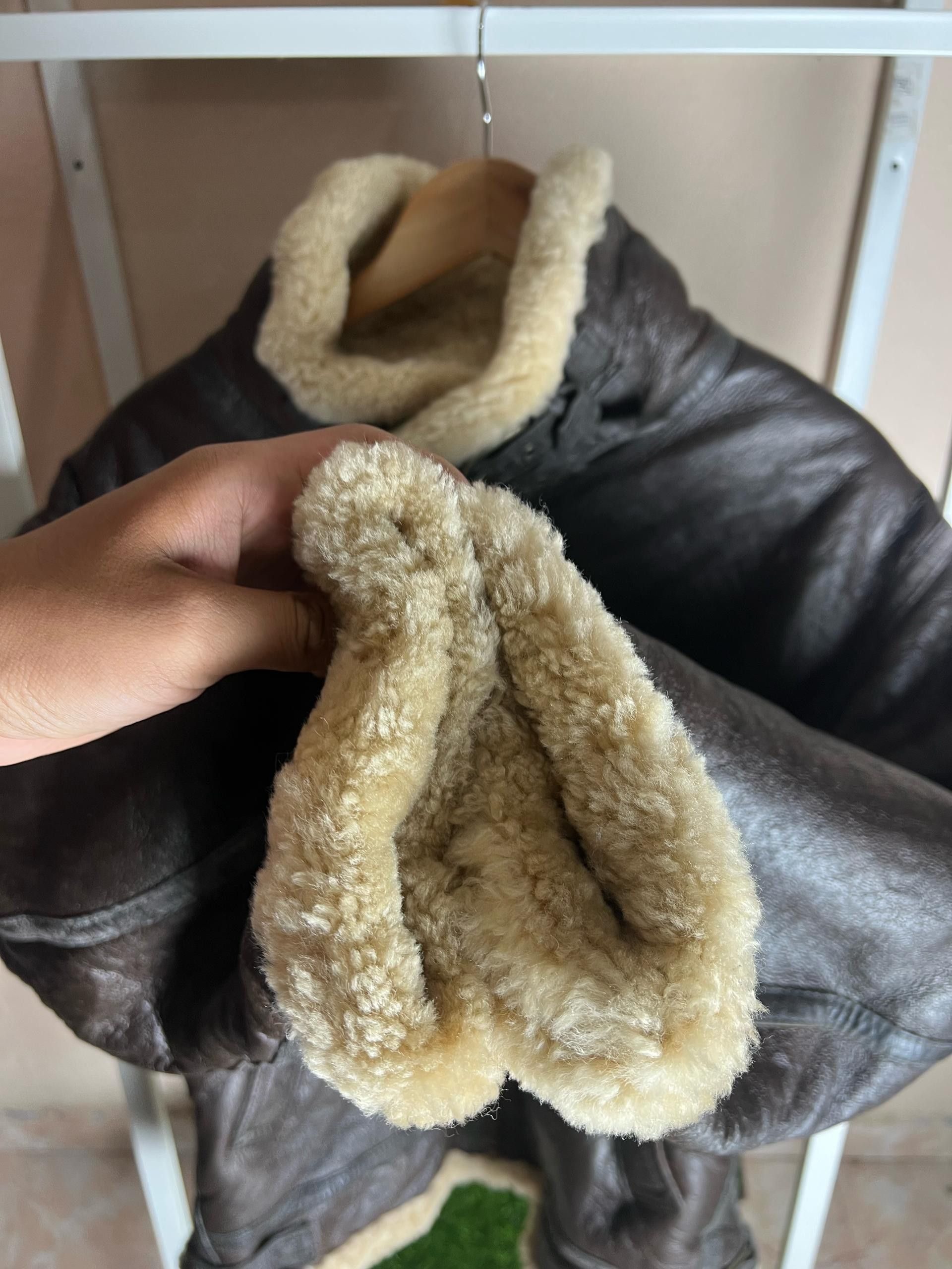 Japanese Brand × Vintage Vintage B3 Leather Sheepskin Jacket Size US M / EU 48-50 / 2 - 7 Thumbnail
