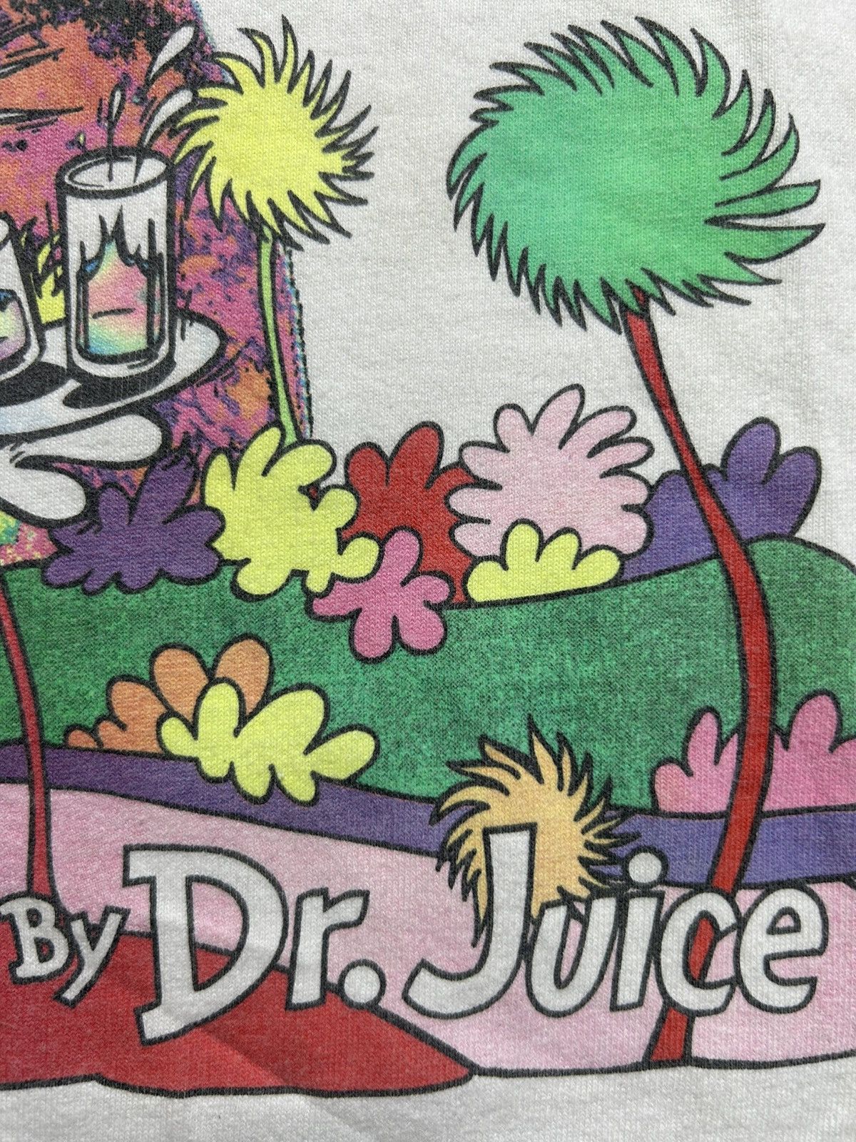 Vintage Vintage 90s Zoom a Shroom Dr Juice Parody Drug Tee Dog 1993 Size US XL / EU 56 / 4 - 4 Thumbnail