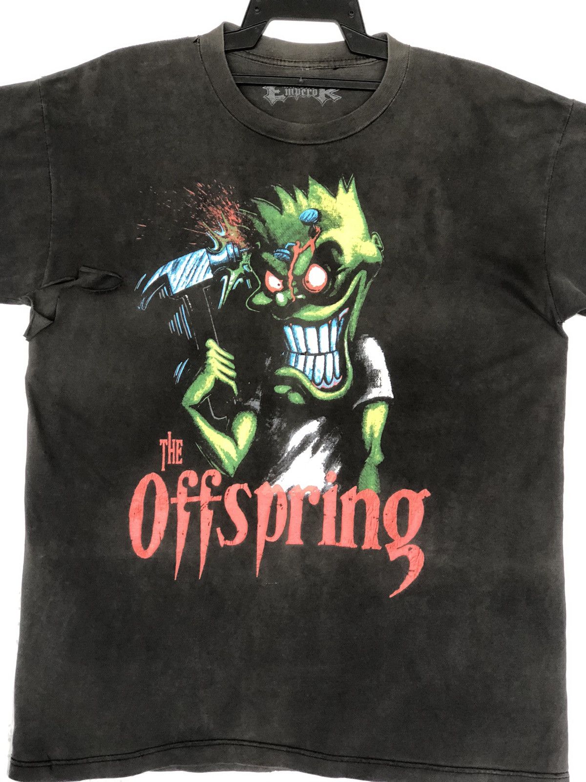 Band Tees Vintage Thrashed 🔥 OFFSPRING Bootleg Rare Size US L / EU 52-54 / 3 - 17 Thumbnail