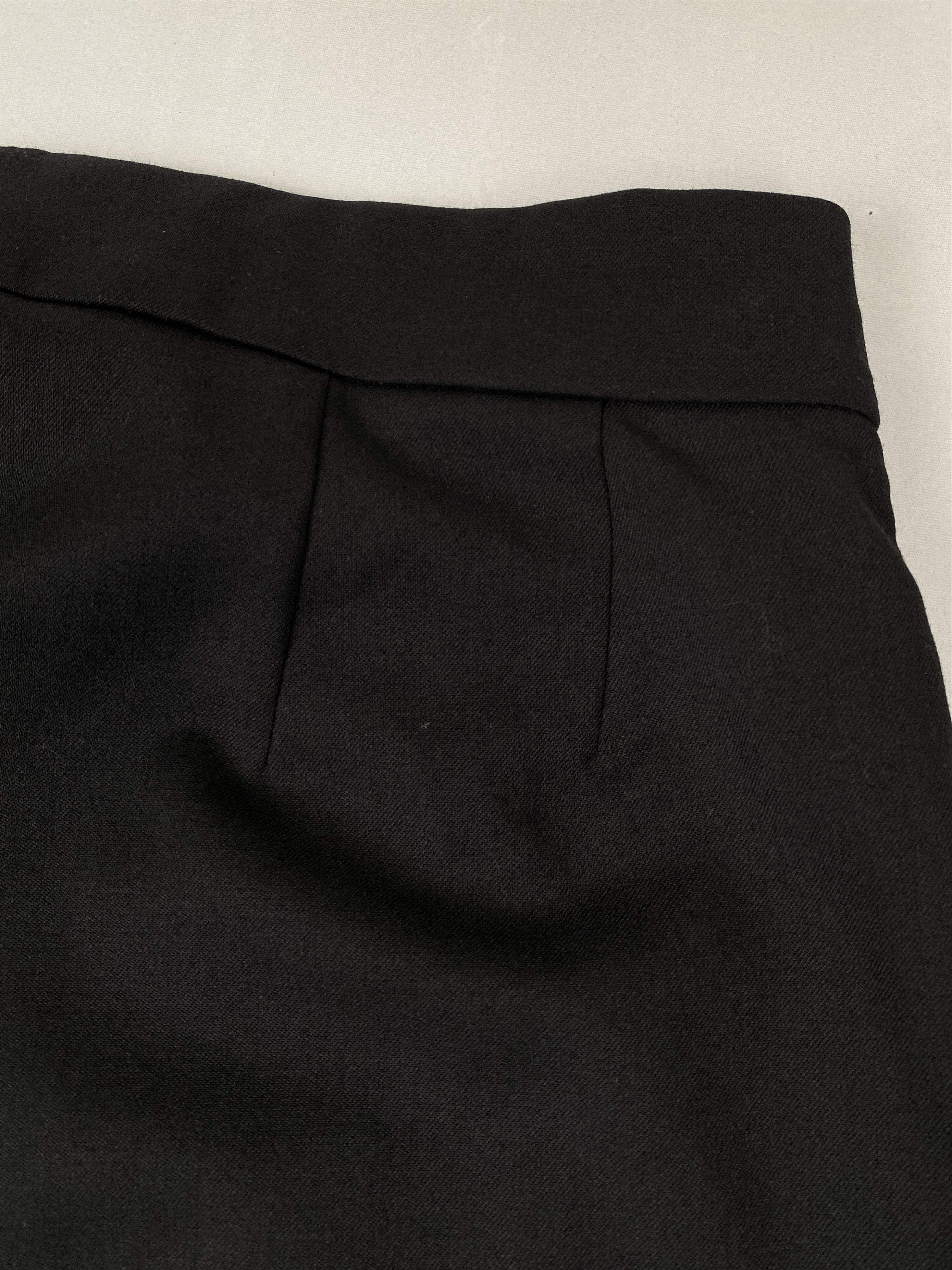 Fendi Roma Highwaist Black Trousers Size 30" / US 8 / IT 44 - 10 Thumbnail