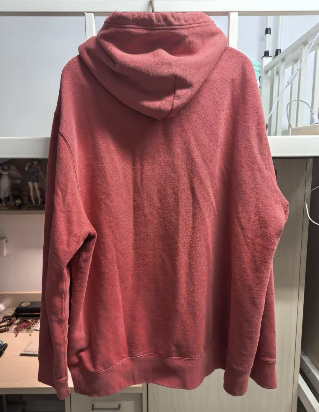 Polo Ralph Lauren FW25 Washed Pink Kangaroo Pouch Sweatshirt