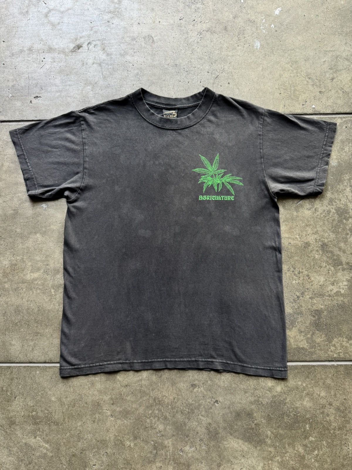 Vintage ‘00s Y2K Agriculture Ass Kickin Marijuana Tee Shirt Humor Size US M / EU 48-50 / 2 - 2 Thumbnail