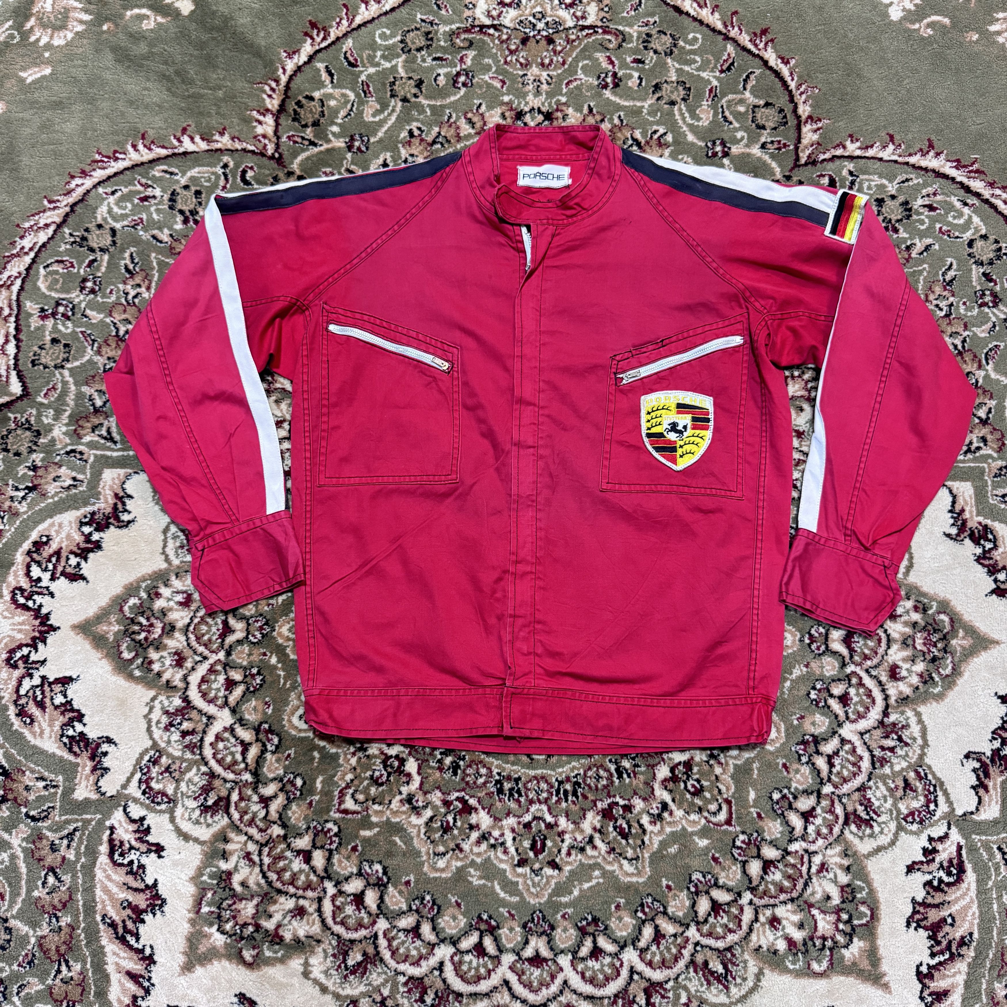 Porsche Design Vintage Porsche Germany Mechanic Jacket Size US M / EU 48-50 / 2 - 1 Thumbnail