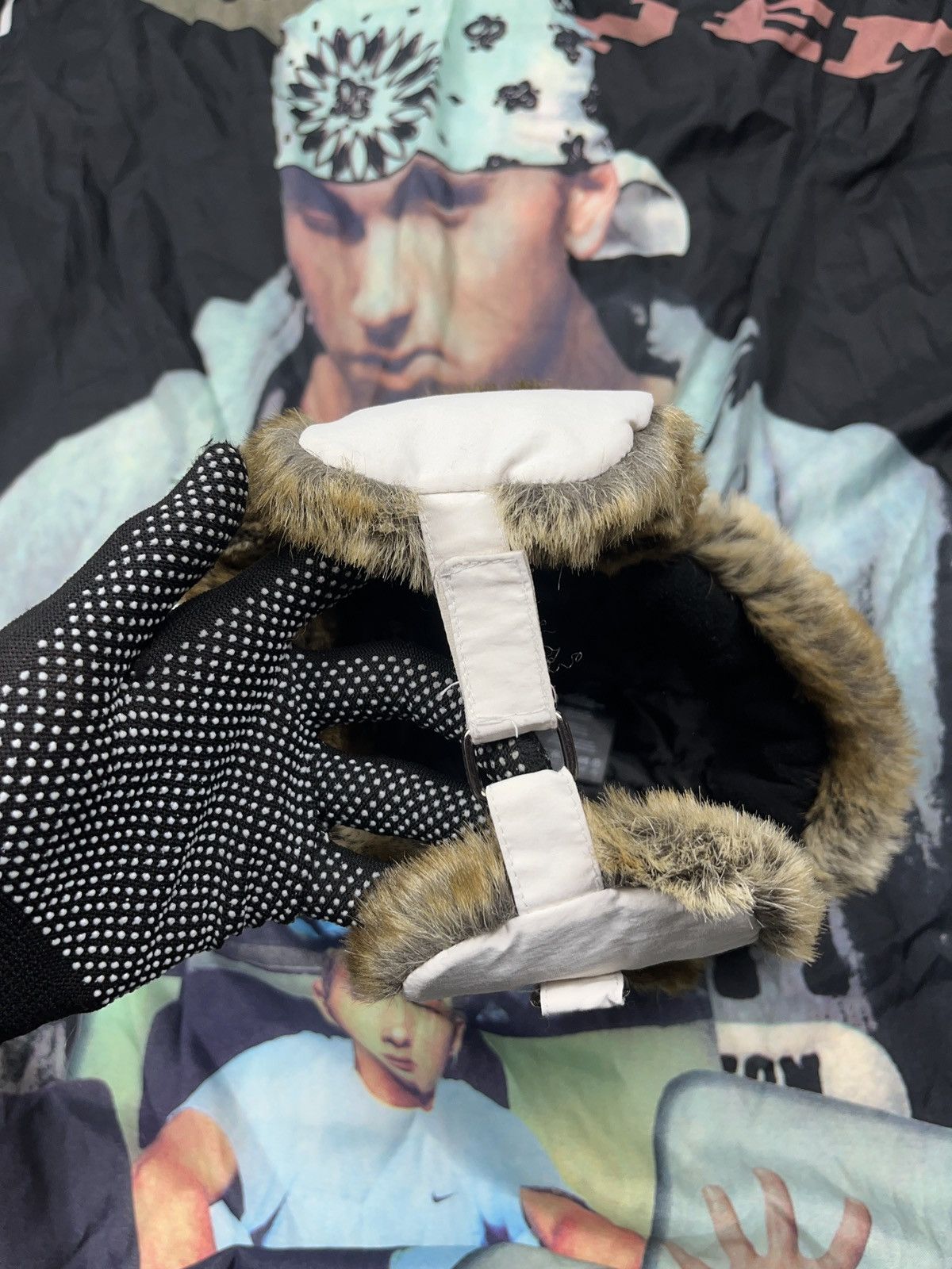 Vintage Barts Aviator Faux Fur Trapper Hat Ushanka Fuzzy y2k Size ONE SIZE - 5 Thumbnail