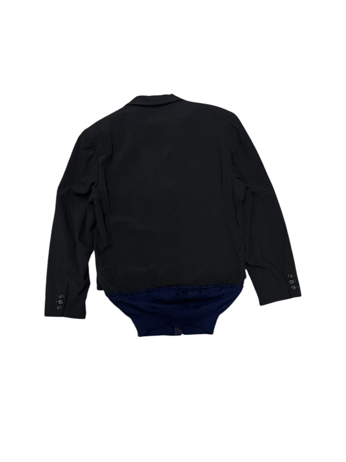 Comme des Garcons AW 1993 COMME DES GARCONS “SYNERGY”WOOL HEM RIB DISTRESSED Size S / US 4 / IT 40 - 3 Thumbnail