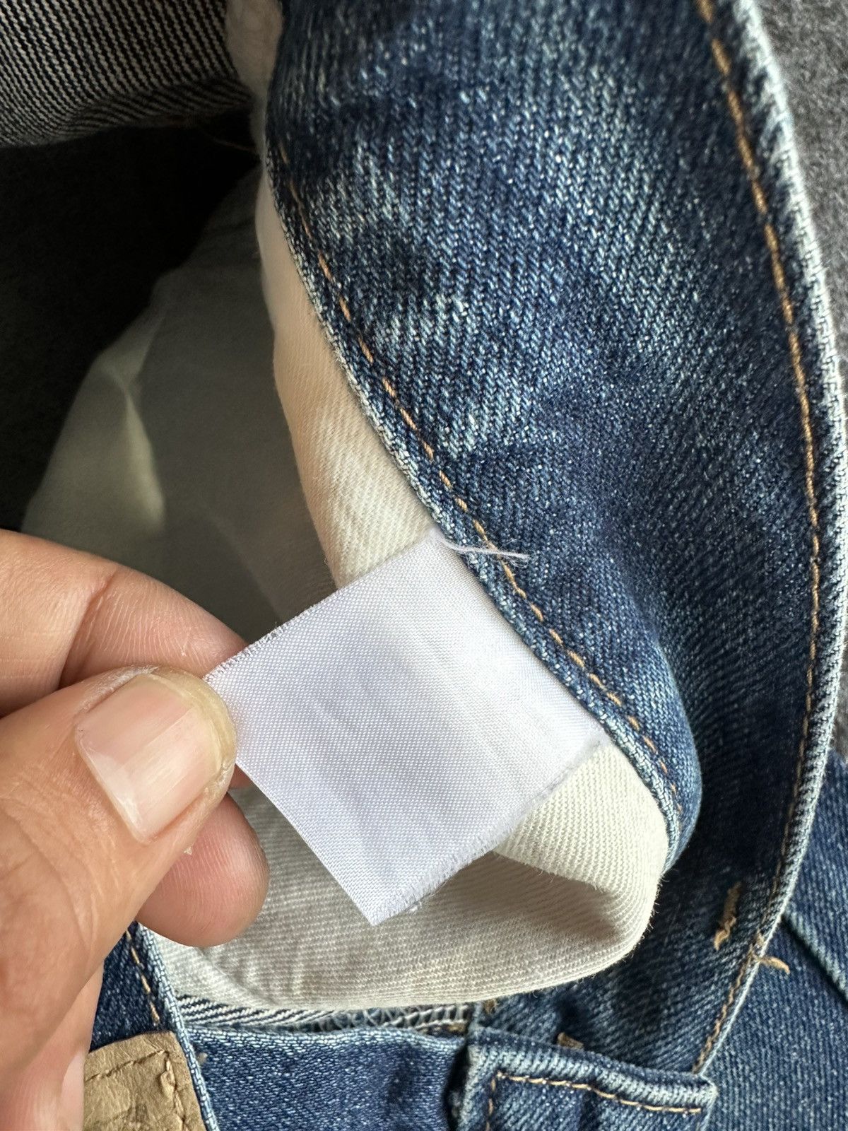 Uniqlo Vintage 80s Unique Clothing Warehouse Denim W31 D520 Size US 31 - 15 Thumbnail
