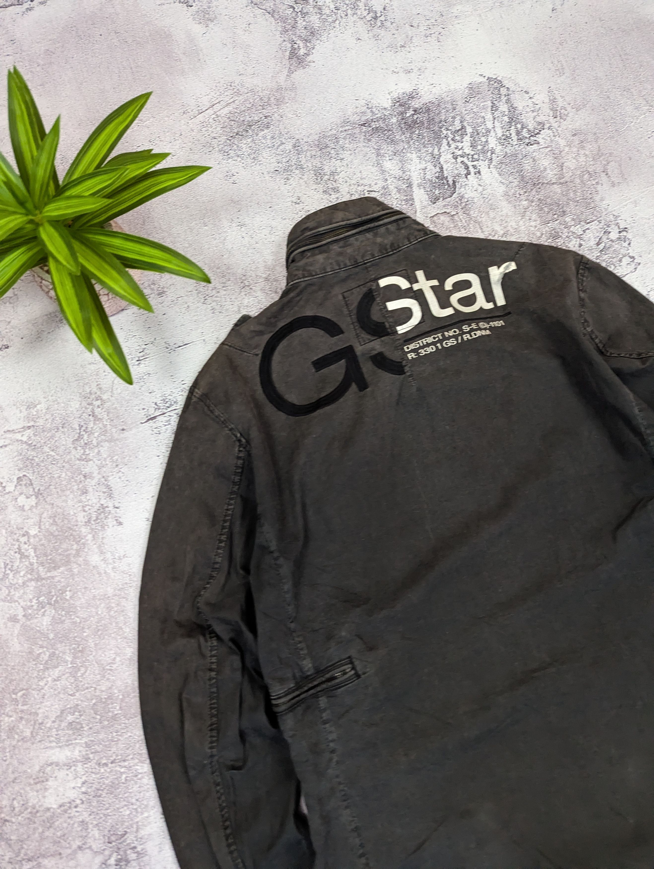 G-Star VTG G-Star RAW Faded Distressed Jacket L Size US L / EU 52-54 / 3 - 18 Thumbnail