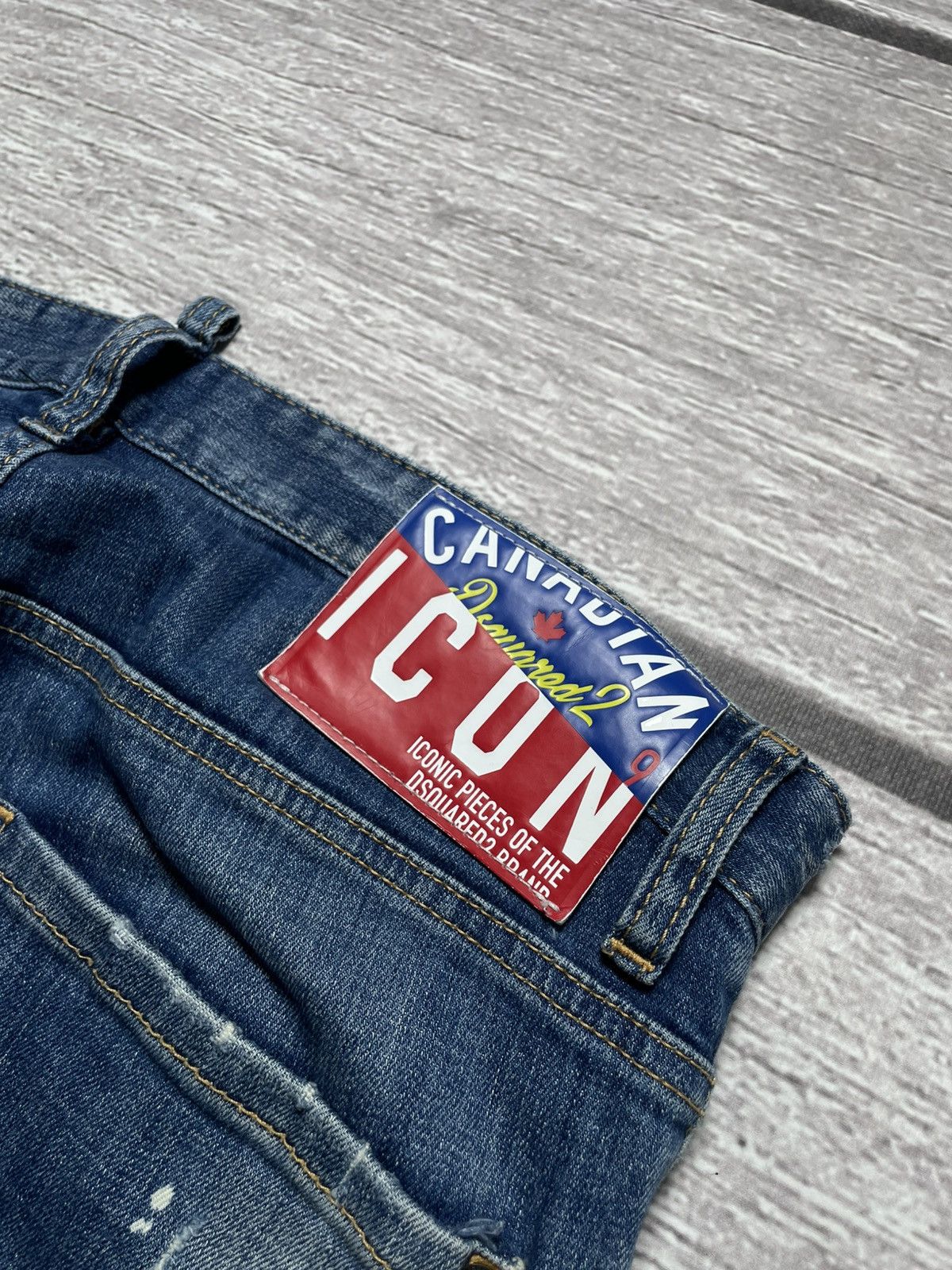Dsquared2 Dsquared2 Distressed Slim Jeans Size US 32 / EU 48 - 8 Thumbnail