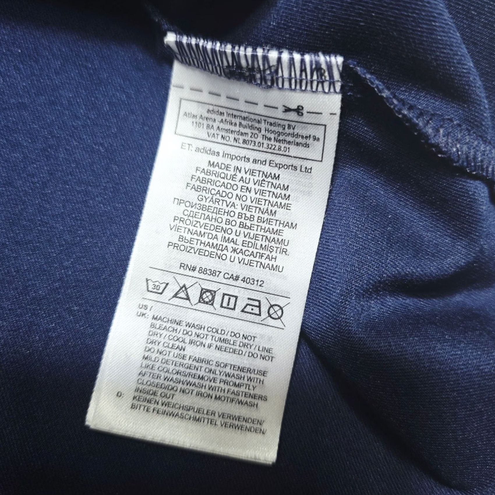 Adidas Team USA Adidas 2020 Summer Olympics Golf Half Zip Pullover Jacket Medium Navy Size US M / EU 48-50 / 2 - 7 Thumbnail