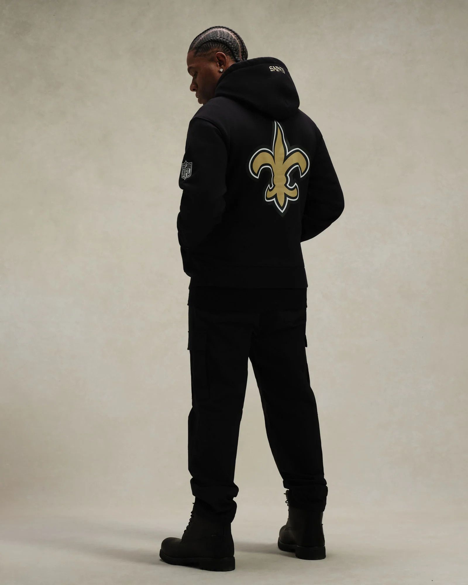 Drake OVO x NFL NEW ORLEANS SAINTS OG OWL HOODIE Size US S / EU 44-46 / 1 - 12 Thumbnail