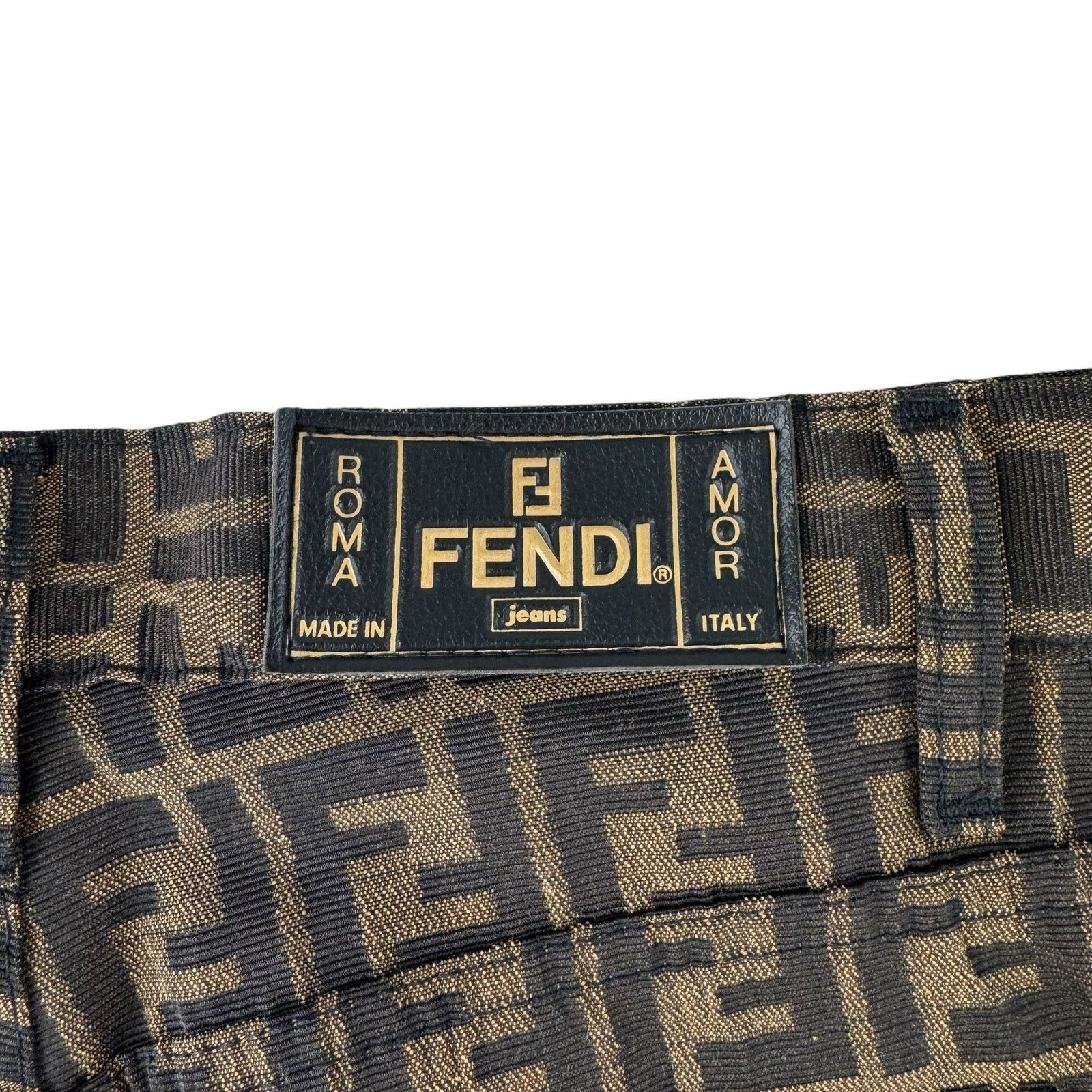 Fendi Fendi Vintage Zucca Print Pant Size 27" / US 4 / IT 40 - 7 Thumbnail