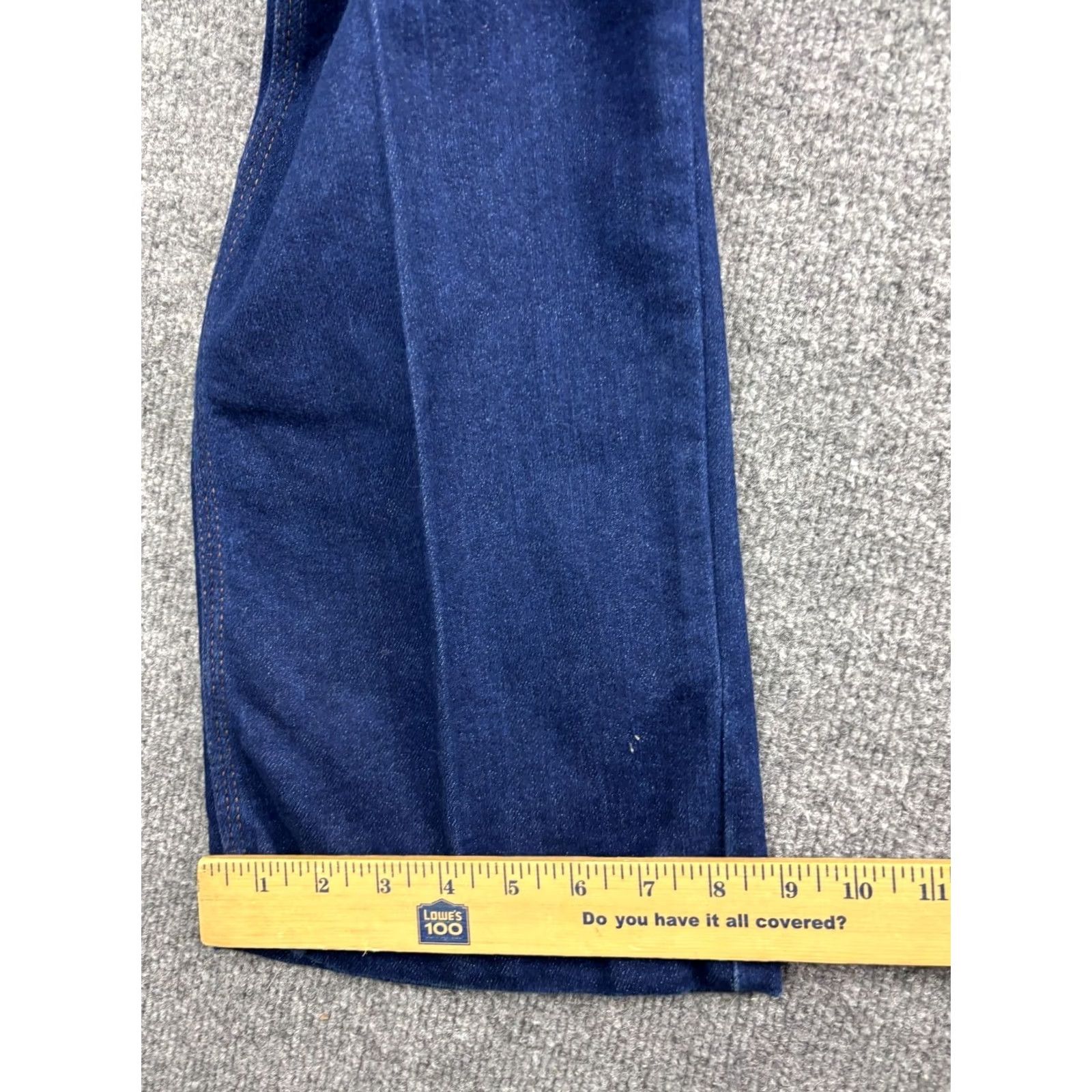 Vintage VINTAGE Sheplers Western Jeans Men's W40 x L28 Dark Blue Cowboy Rodeo USA Made Jeans Mens 40x28 Blue Denim Cowboy USA Size US 40 / EU 56 - 6 Thumbnail