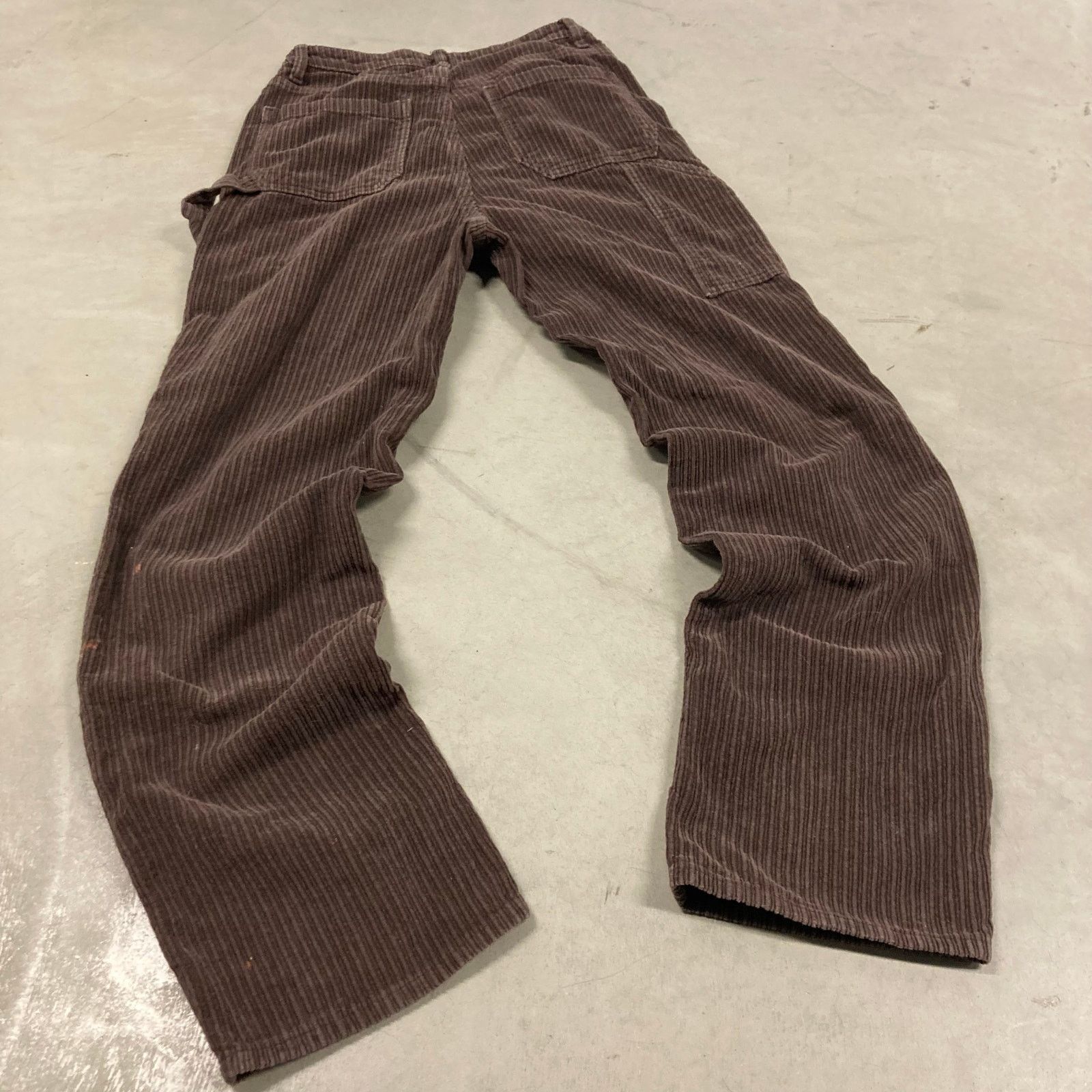 Vintage Baggy y2k Pacsun corduroy Cargo Pants 27x30 Size US 27 - 2 Thumbnail