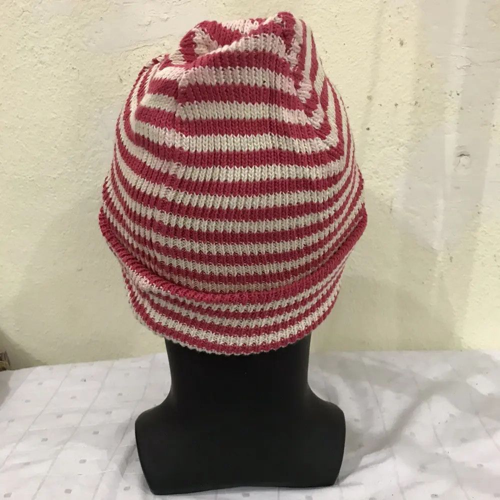 Japanese Brand × Vintage Japanese Brand Stripe Design Beanie Hat Size ONE SIZE - 5 Thumbnail