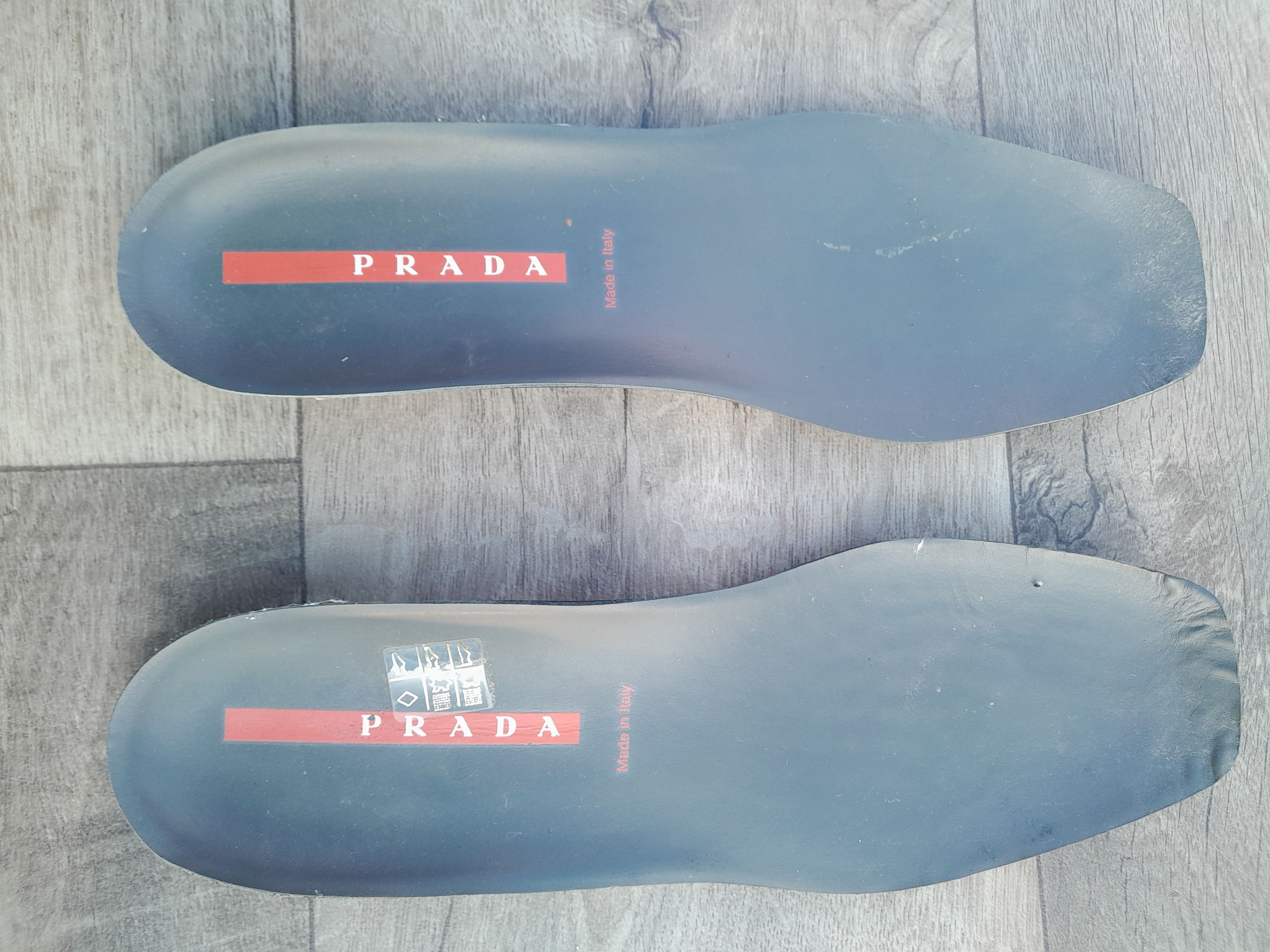 Prada PRADA Sneaker LUX ITALY Made white Men Leather/Nylon Size US 9 / EU 42 - 13 Thumbnail