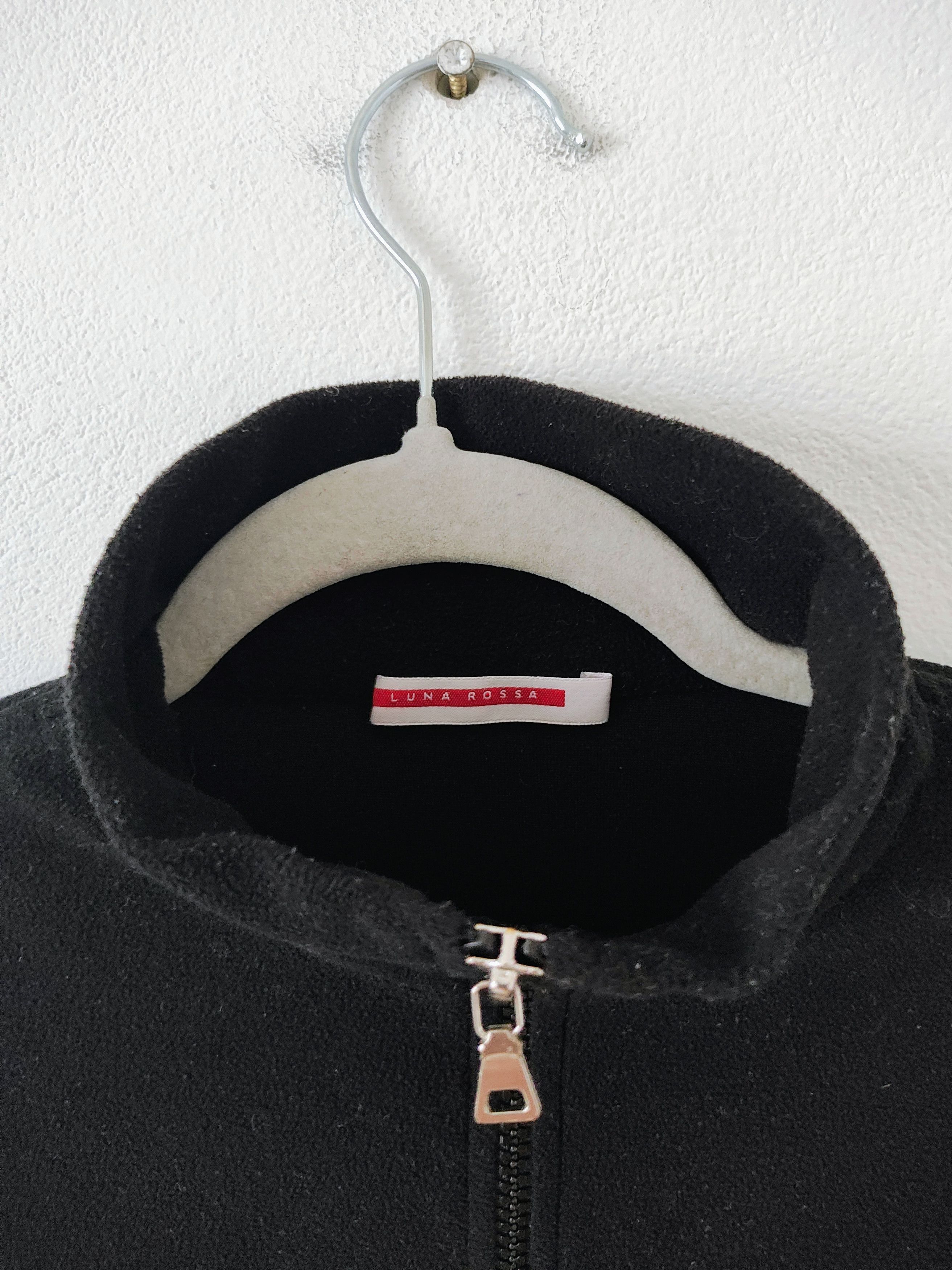 Prada LUNA ROSSA BLACK FLEECE ZIP UP Size M / US 6-8 / IT 42-44 - 3 Thumbnail
