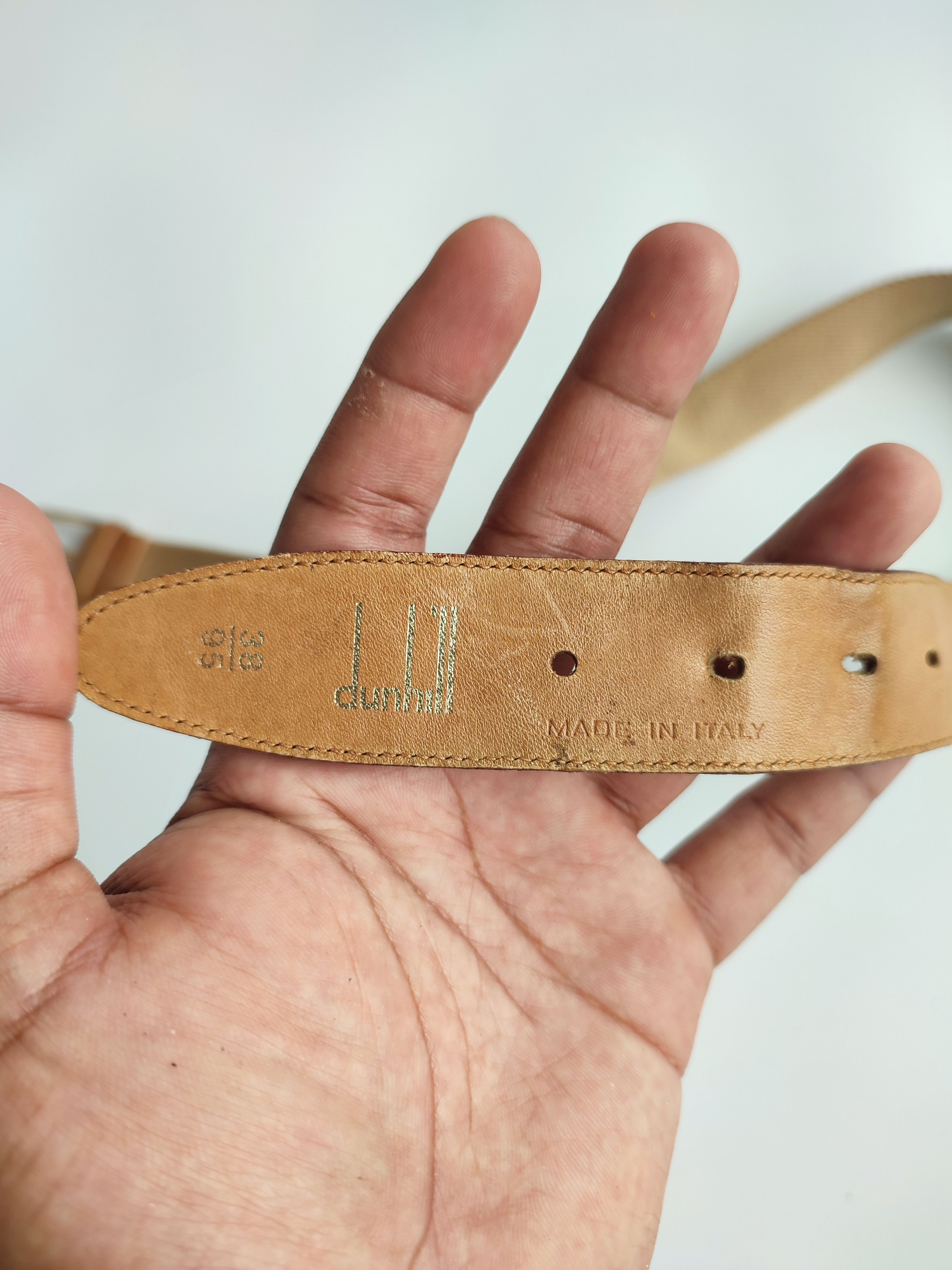 Alfred Dunhill AUTHENTIC DUNHILL VINTAGE BELT Size ONE SIZE - 4 Thumbnail