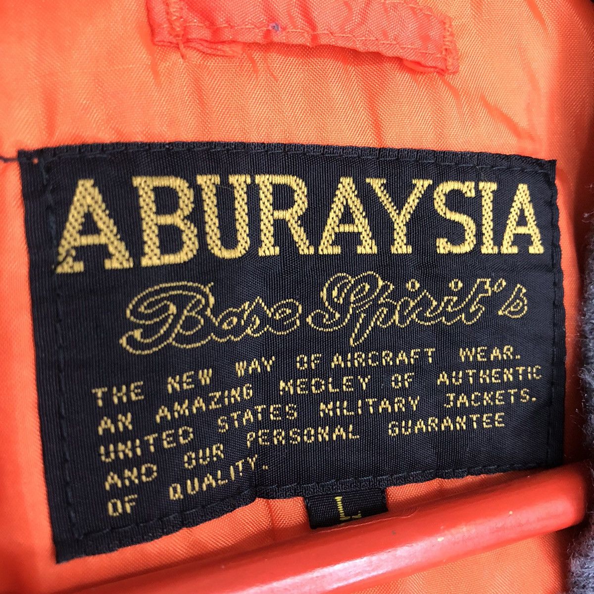 Vintage Vintage Aburaysia Base Spirit Aircraft Jacket Military Size US L / EU 52-54 / 3 - 7 Thumbnail