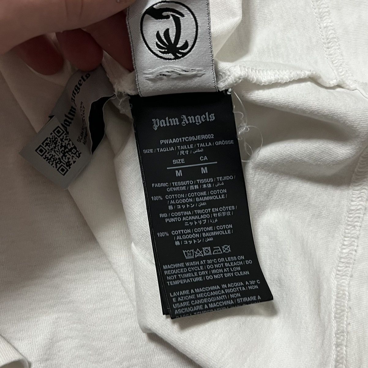 Palm Angels PALM ANGELS BEAR WHITE T-SHIRT Size US M / EU 48-50 / 2 - 19 Thumbnail