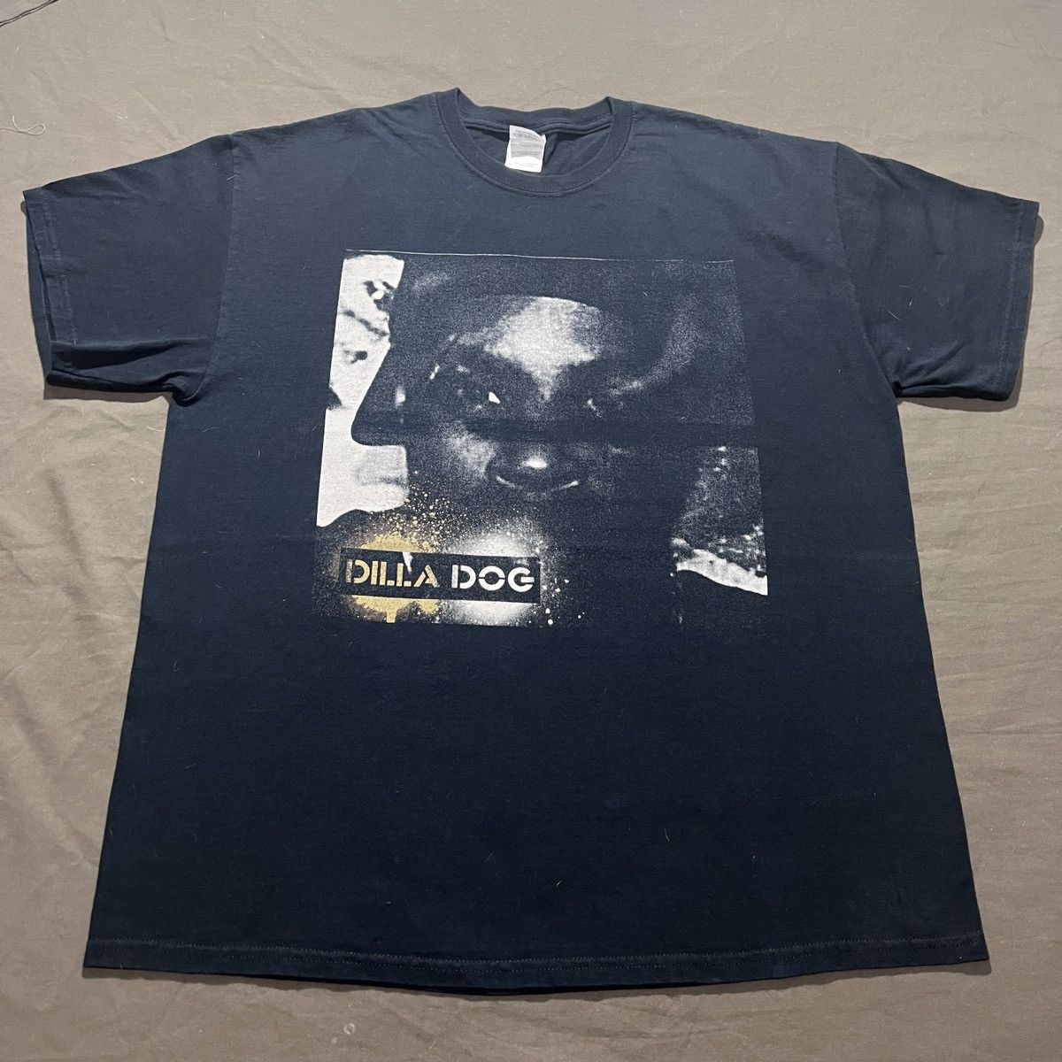 Stones Throw Records Vintage Y2K J Dilla Dog ‎Dillatroit Tee XL Hiphop Size US XL / EU 56 / 4 - 1 Thumbnail