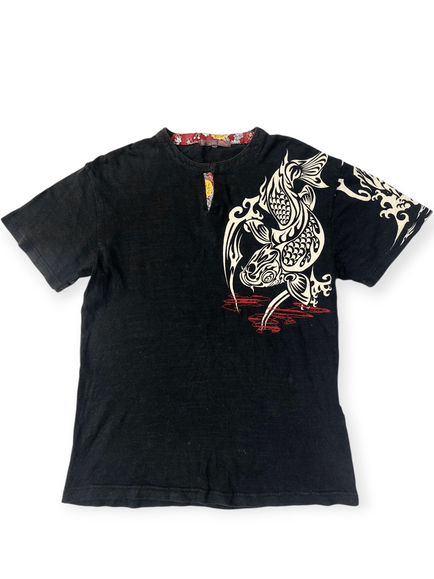 Vintage Japanese Culture 'Koi Fish' Karakuri Tamashi Style Size US L / EU 52-54 / 3 - 2 Thumbnail