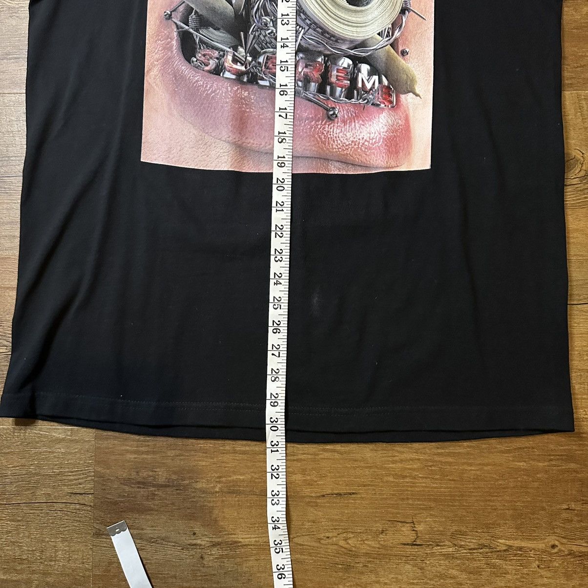Supreme Supreme Braces Tee Size US L / EU 52-54 / 3 - 5 Thumbnail