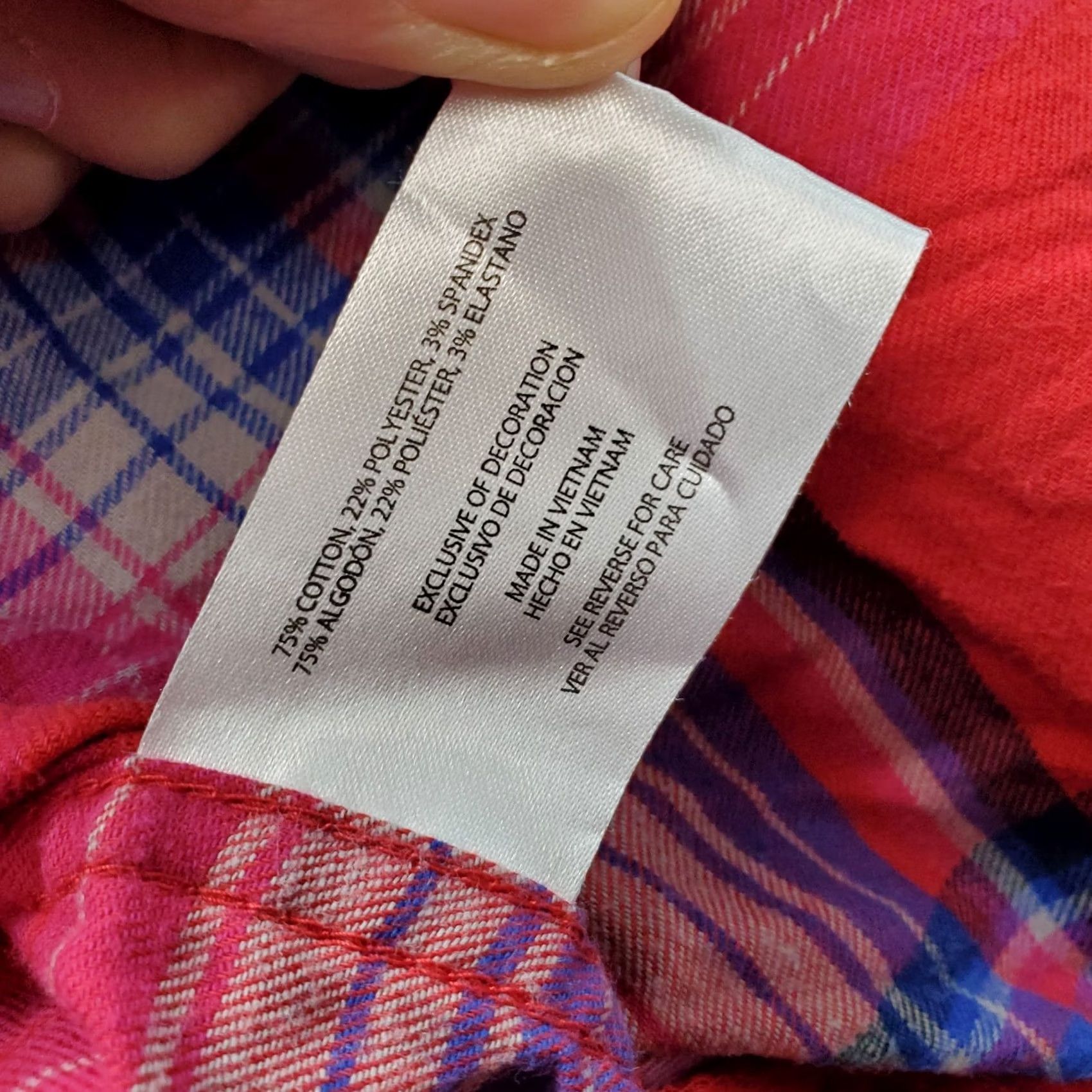 Orvis Orvis Shirt Women S Multicolor Plaid Flannel Chest Pocket Collared Button Up - Womens Size S Shirt Size S / US 4 / IT 40 - 5 Thumbnail