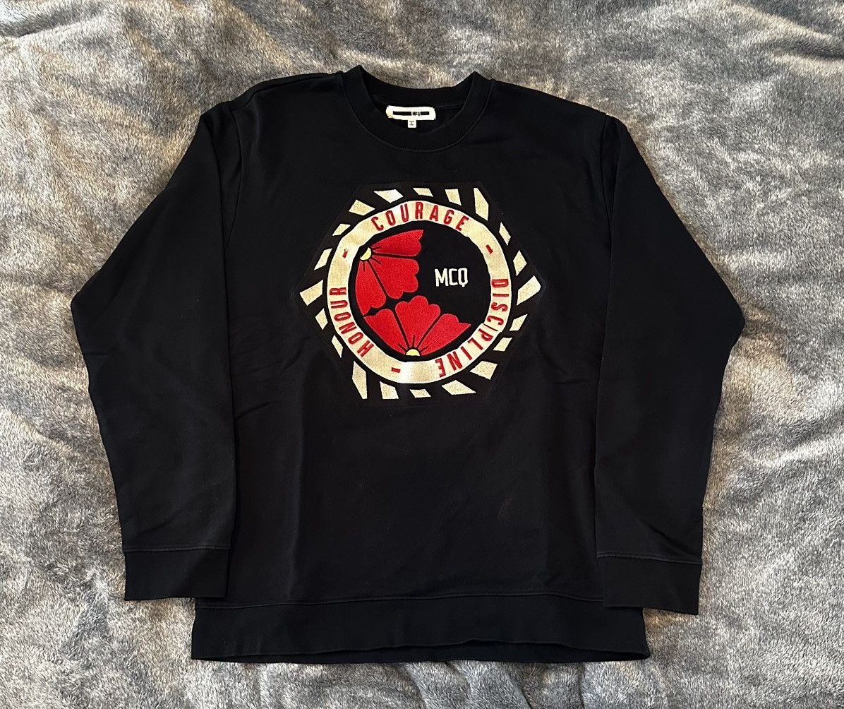 Alexander McQueen Alexander McQueen Courage, Discipline, Honour Sweatshirt Size US XL / EU 56 / 4 - 1 Thumbnail
