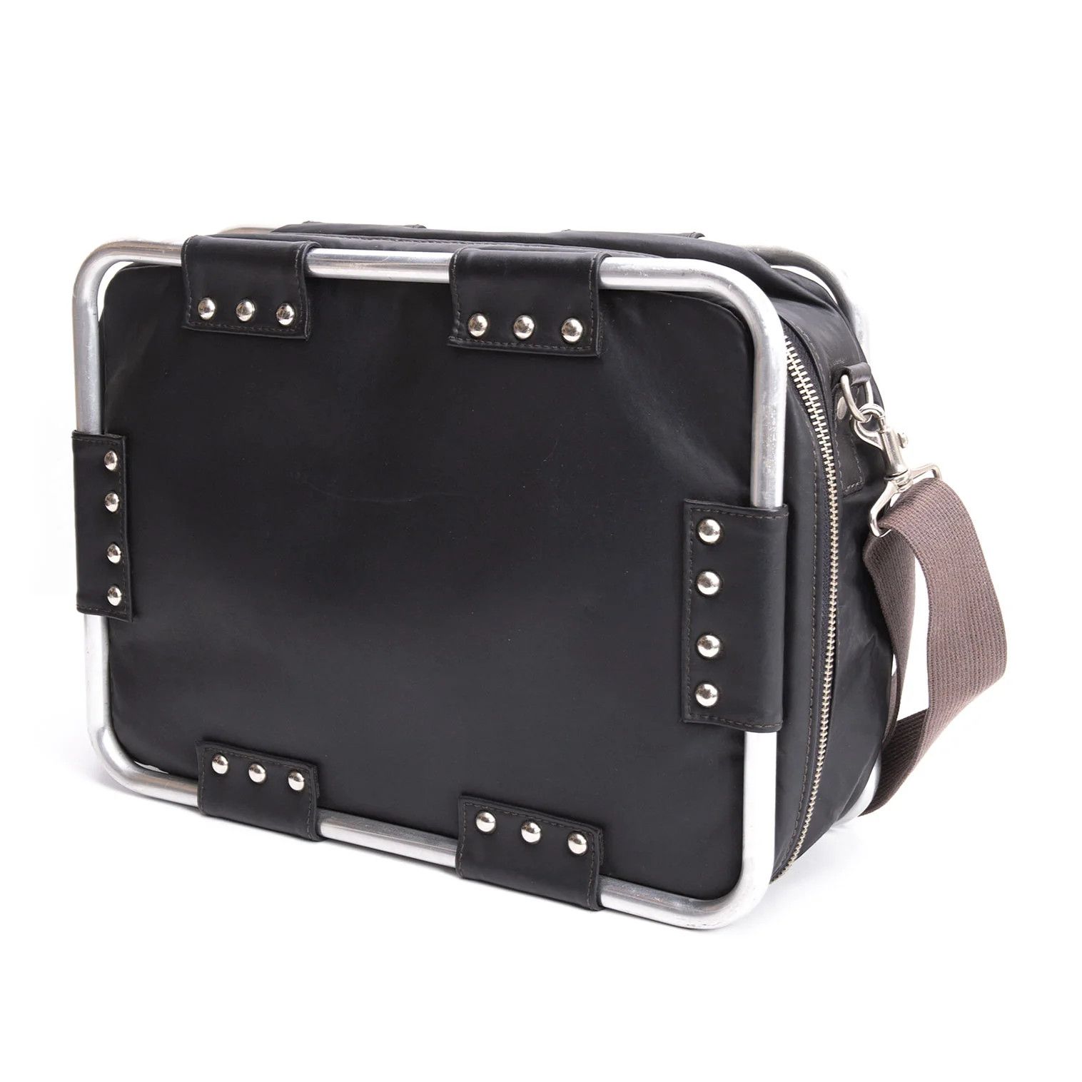 Jean Paul Gaultier Metal Frame 2WAY Bag in Black Size ONE SIZE - 1 Thumbnail