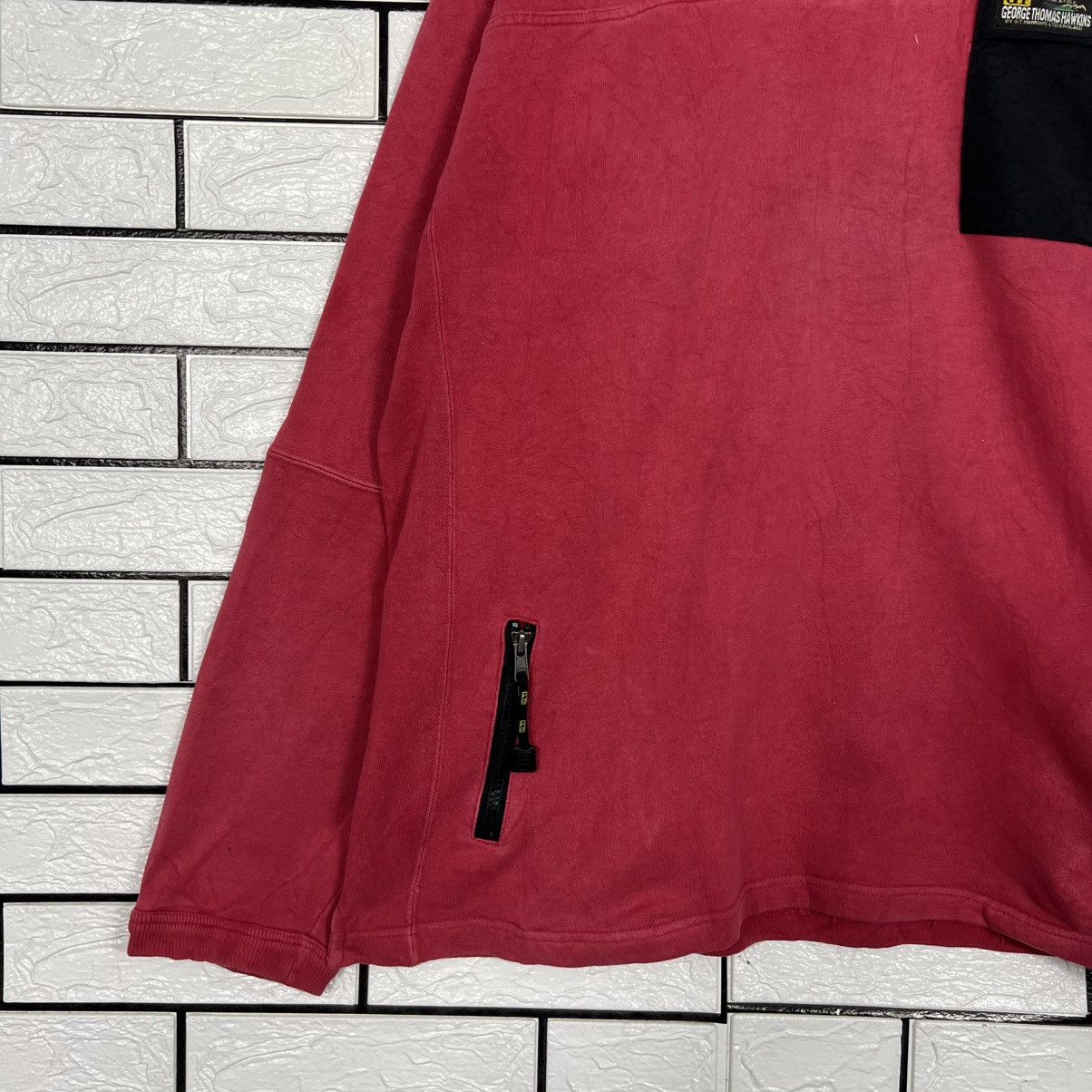 Vintage GEORGE THOMAS HAWKINS Turtleneck Pullover Fleece #4205-C192 Size US L / EU 52-54 / 3 - 6 Thumbnail