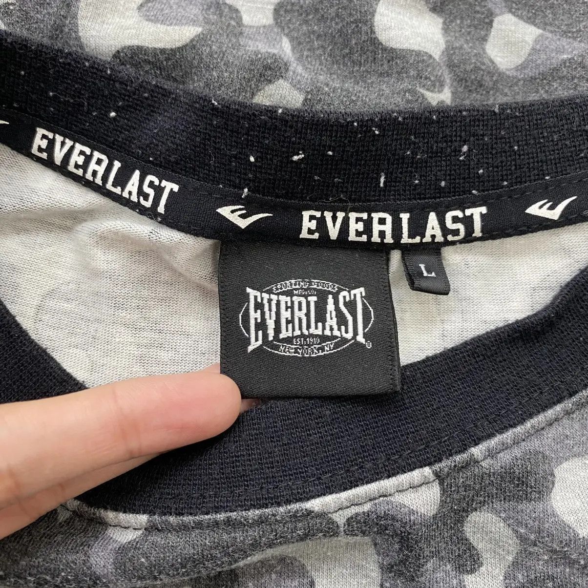 Everlast EVERLAST NEW YORK Woodland Camo Tee Shirt Top Long Sleeve Size L / US 10 / IT 46 - 5 Thumbnail