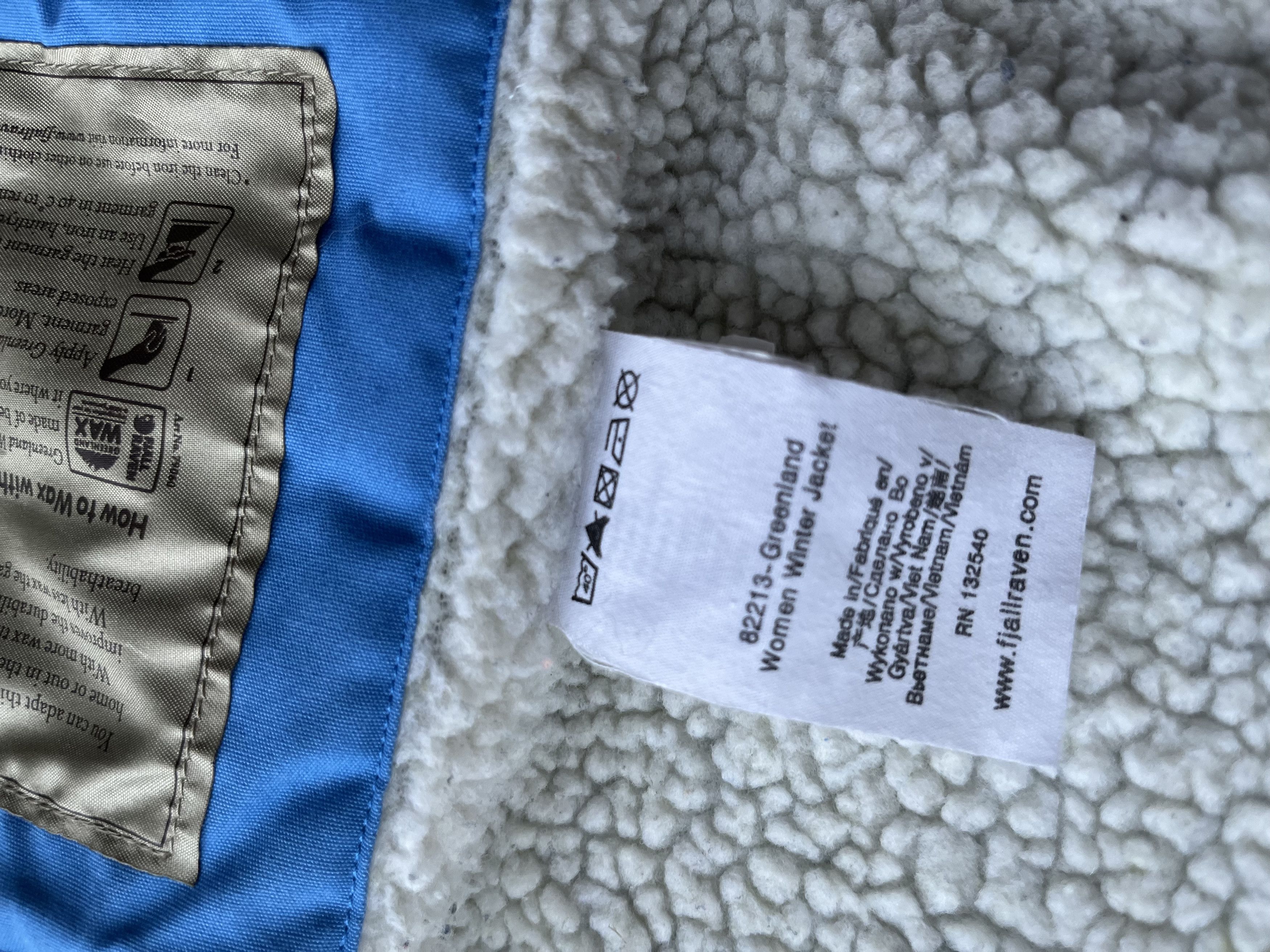 Fjallraven Greenland winter parka jacket g1000 women XS fleece sherpa Size XS / US 0-2 / IT 36-38 - 11 Thumbnail
