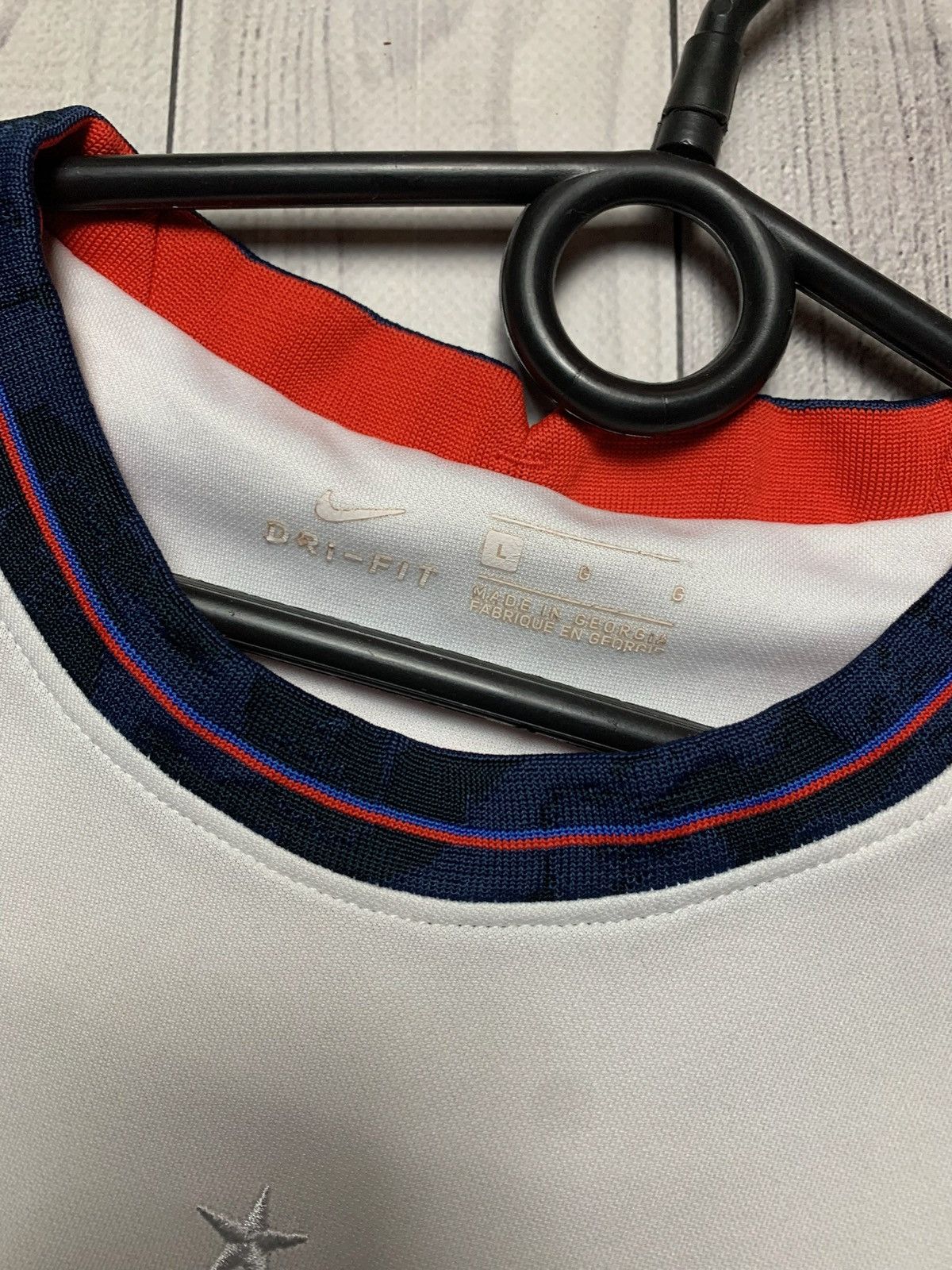 Nike × Vintage Vintage Nike England soccer jersey size L 7 Grealish rare Size US L / EU 52-54 / 3 - 5 Thumbnail