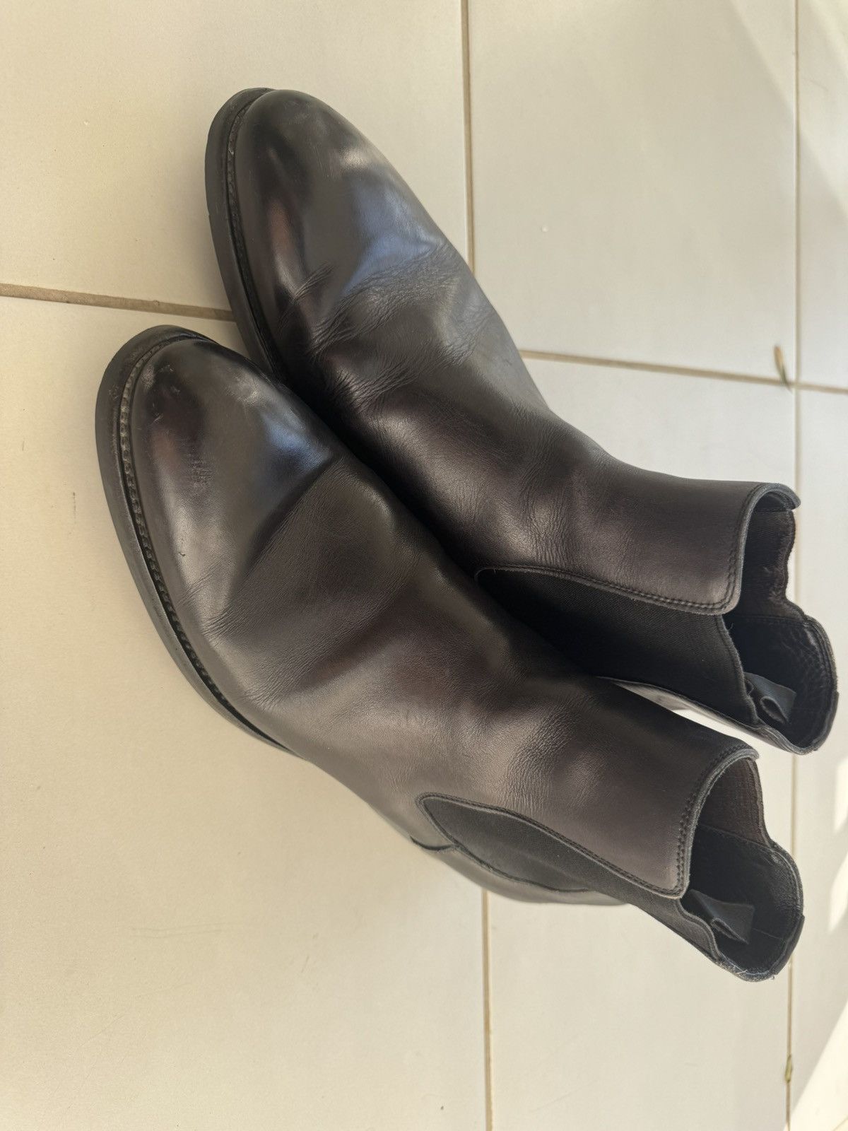 Prada LEATHER ANKLE BOOTS Size US 8 / EU 41 - 2 Thumbnail