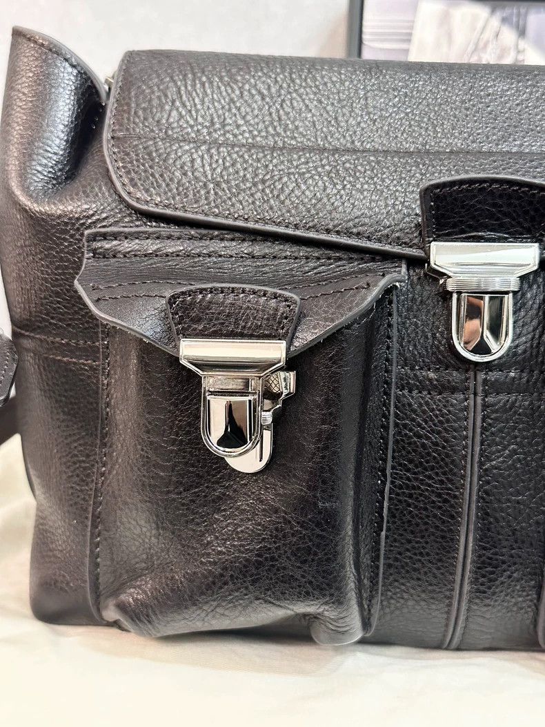 Lemaire Lemaire Medium messenger bag, dark brown Le Maire Cross Bod Size ONE SIZE - 5 Thumbnail