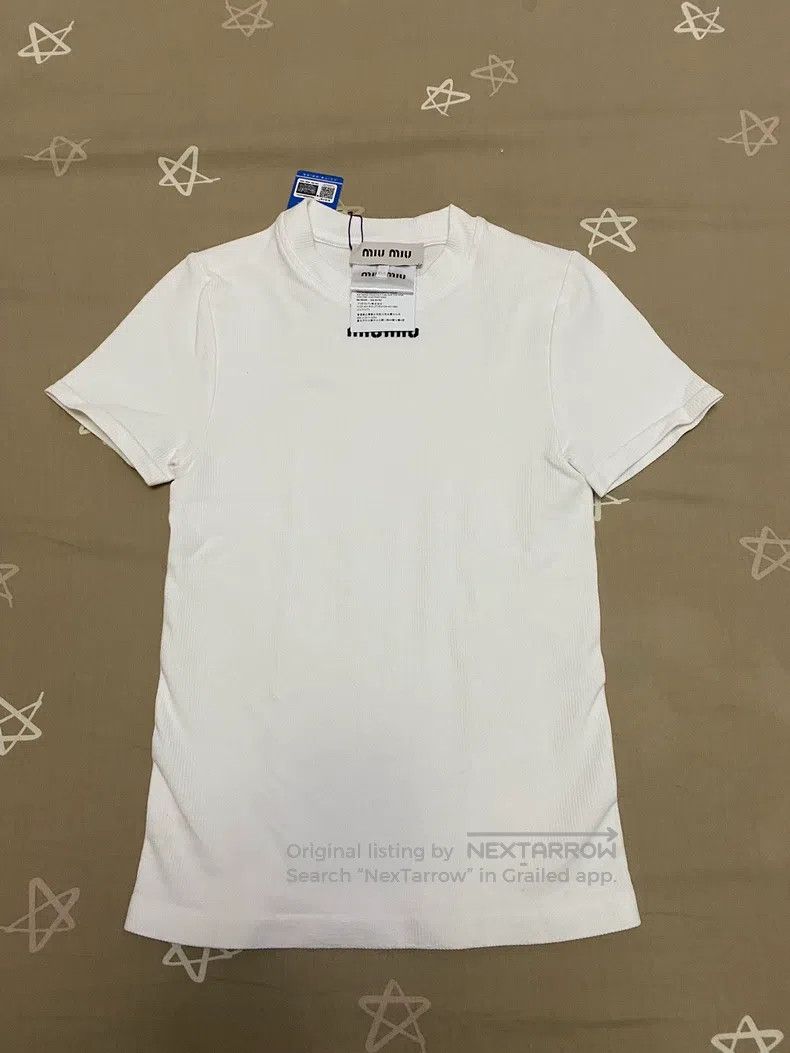 Miu Miu Miu Miu Size XS short sleeves Size XS / US 0-2 / IT 36-38 - 1 Thumbnail