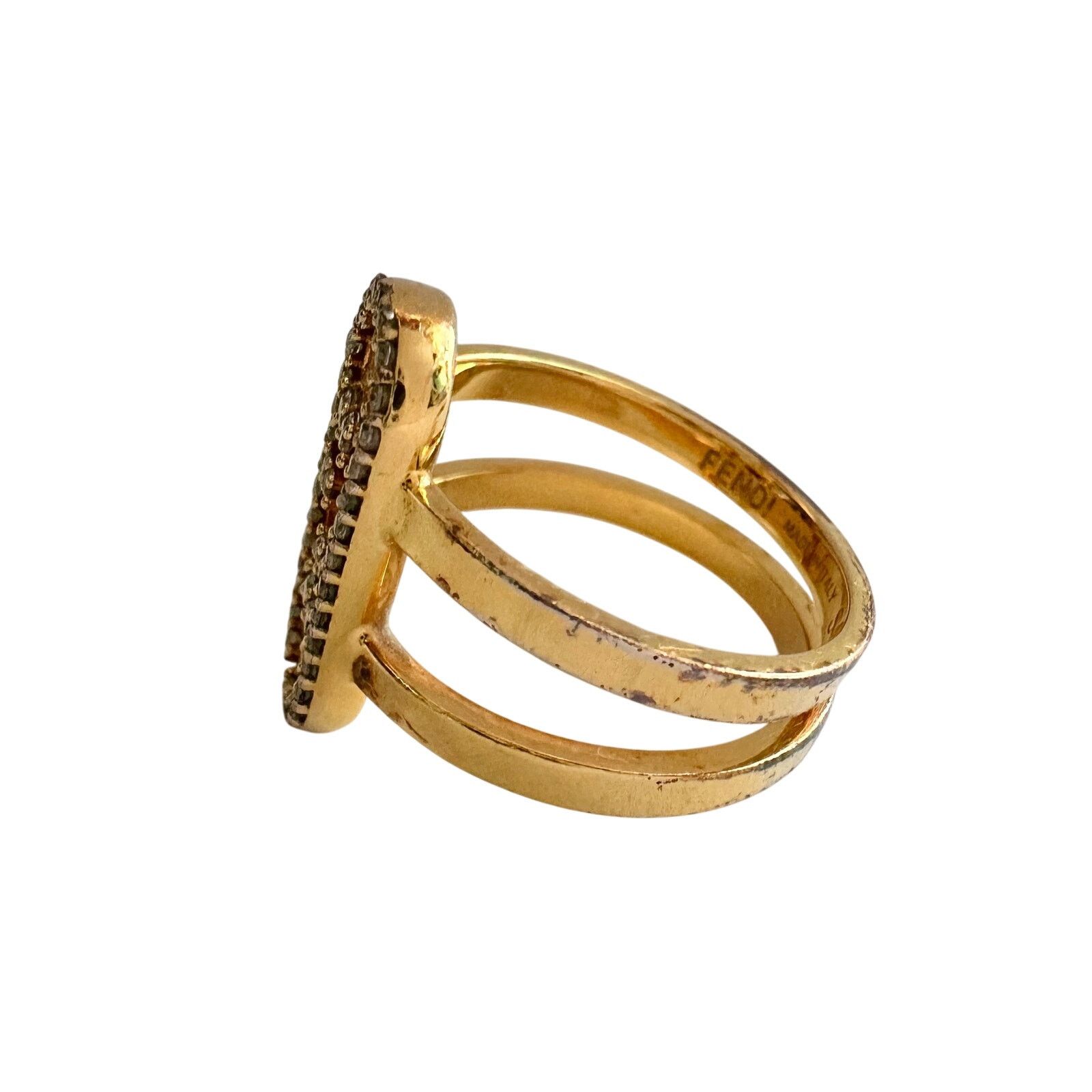 Fendi FENDI O'Lock Ring in magnetic close box - Size 6 Size ONE SIZE - 7 Thumbnail