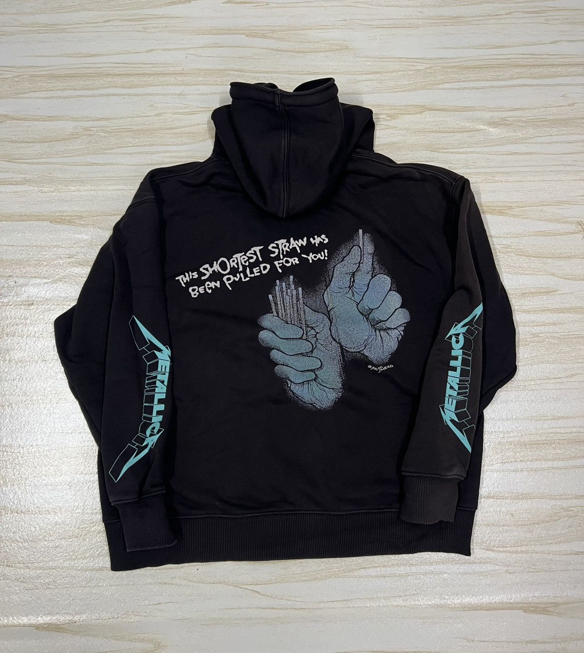 Band Tees Metallica Pushed Sun Faded Hoodie Size US L / EU 52-54 / 3 - 5 Thumbnail