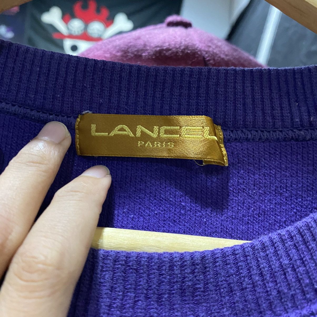 Lancel × Vintage Rare!! Vintage Lancel Paris Sweatshirt Size US L / EU 52-54 / 3 - 11 Thumbnail