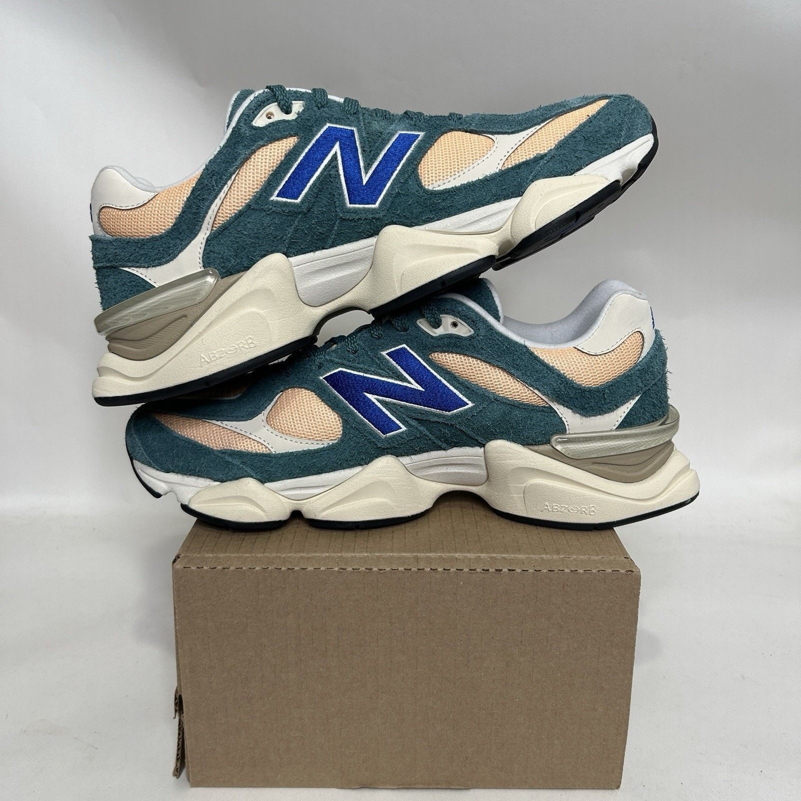 New Balance New Balance 9060 Shoes “New Spruce Purple Orange” U9060GEC Size US 11.5 / EU 44-45 - 3 Thumbnail