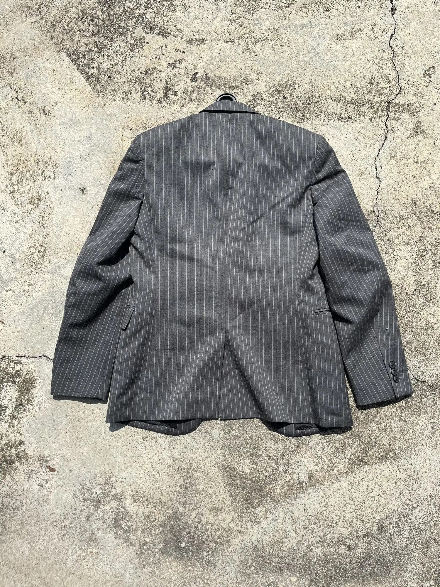Issey Miyake Issey Miyake Tete Homme Pinstripe Jacket Size US M / EU 48-50 / 2 - 5 Thumbnail