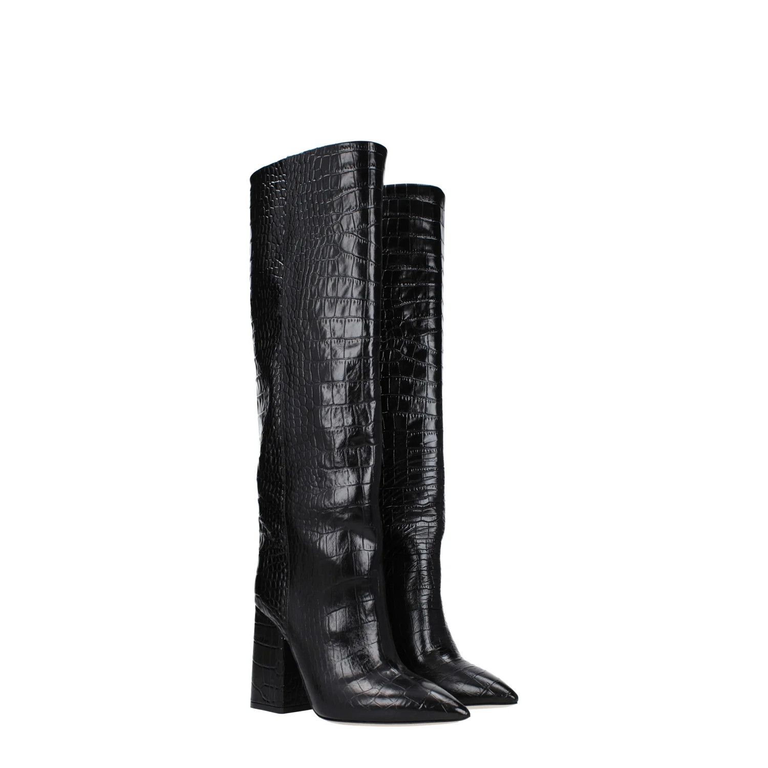 Paris Texas ob1o1e1124 Leather Boots in Black Size US 6 / IT 36 - 2 Thumbnail