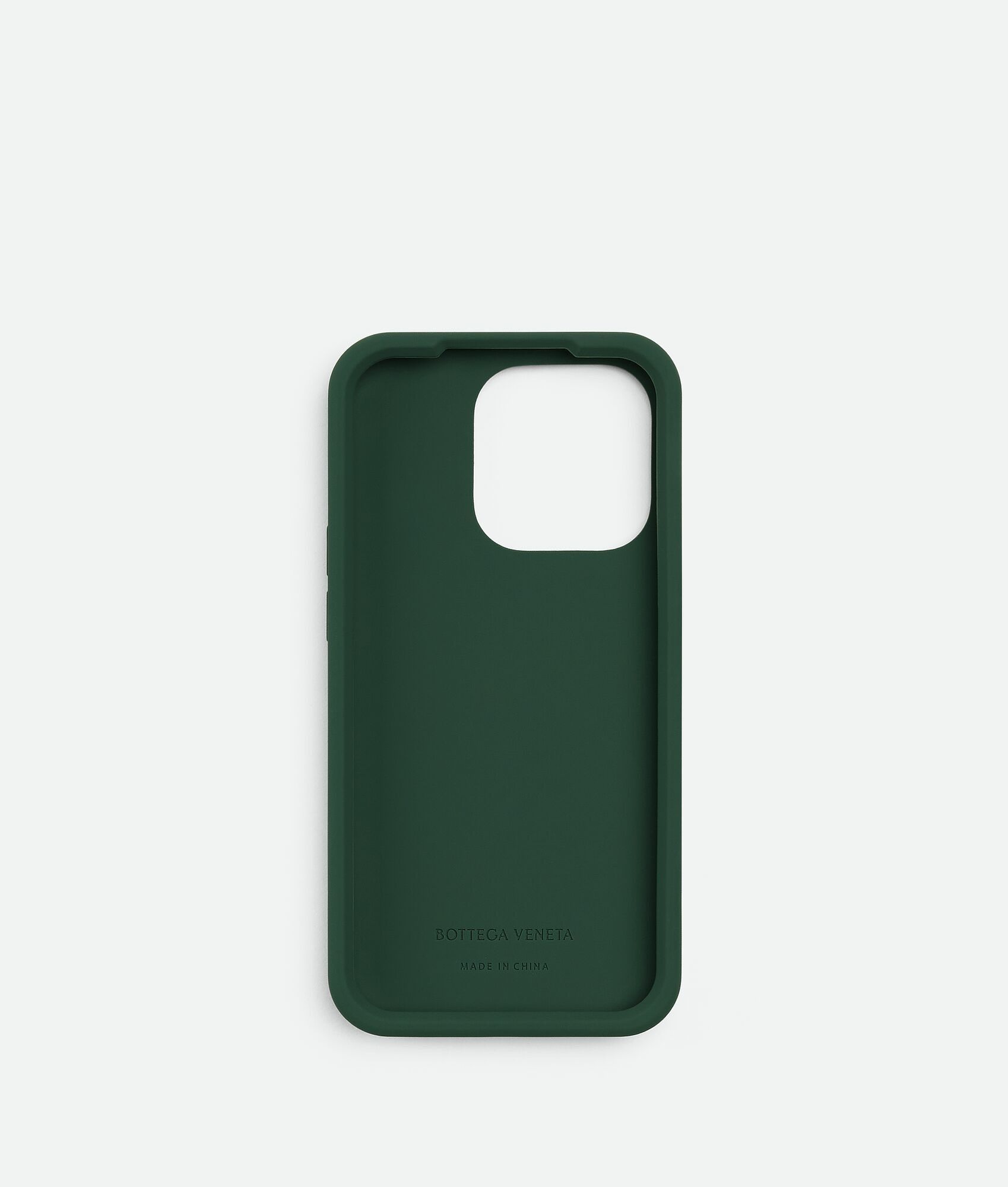 Bottega Veneta o1w1db10825 Size: OS / IPhone 14 Pro Case in Emerald Green Size ONE SIZE - 2 Thumbnail