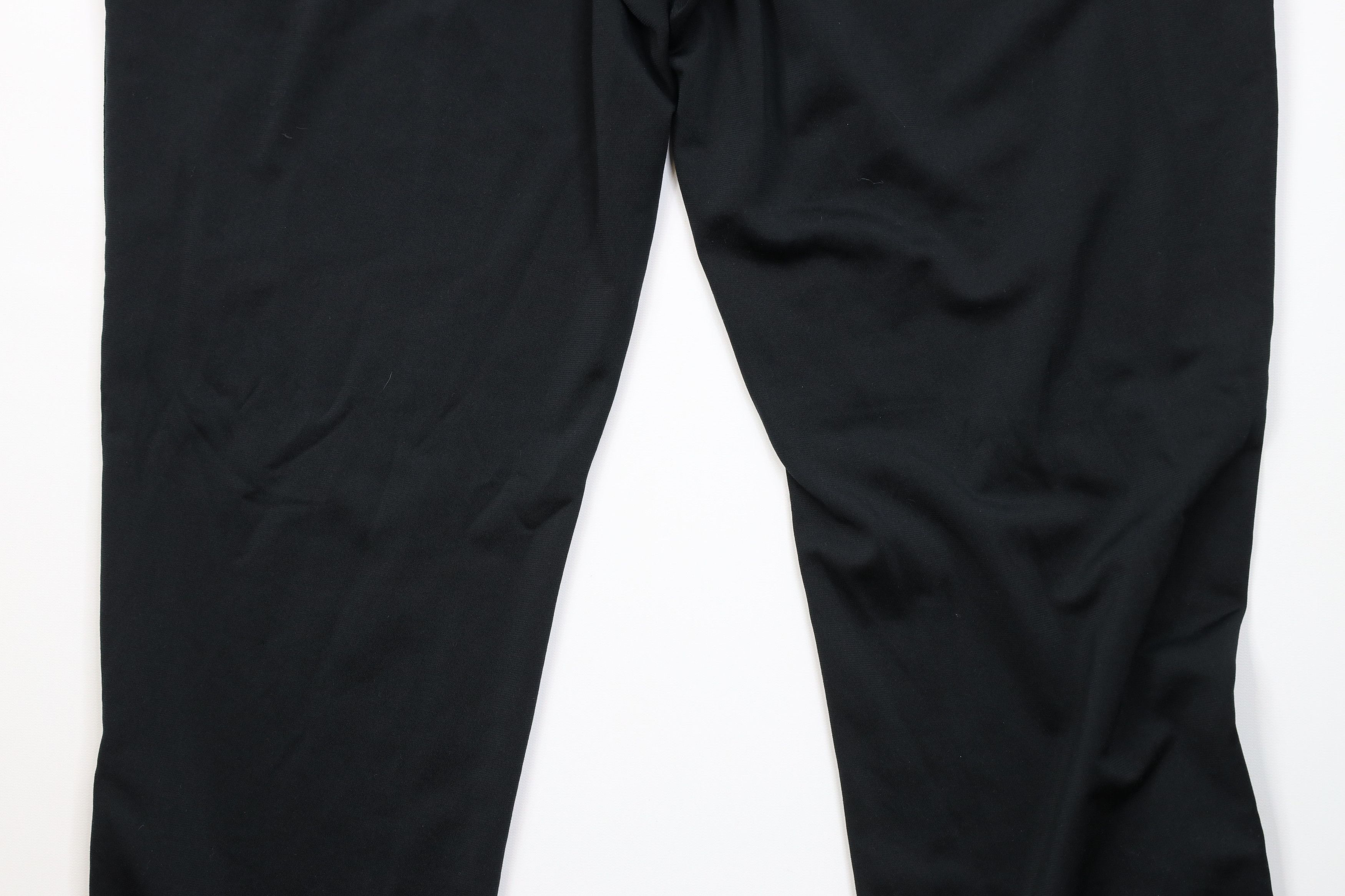 Adidas Vintage Y2K Adidas Spell Out Striped Wide Leg Pants Black Size US 34 / EU 50 - 14 Thumbnail