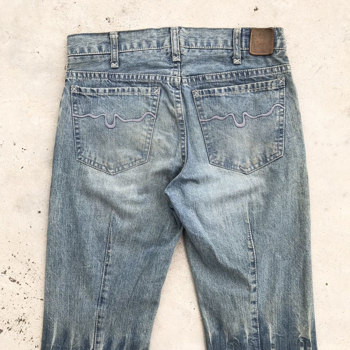 Hysteric Glamour Y2K London Denim / Hysteric Glamour Style Flare Jeans Denim Size 28" / US 6 / IT 42 - 4 Thumbnail