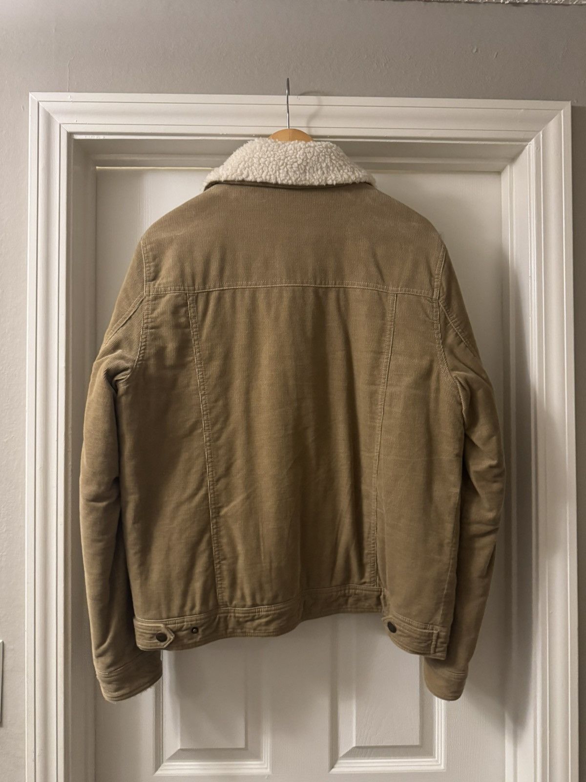 Guess GUESS Sherpa-Lined Corduroy Jacket – Brown Size US L / EU 52-54 / 3 - 2 Thumbnail
