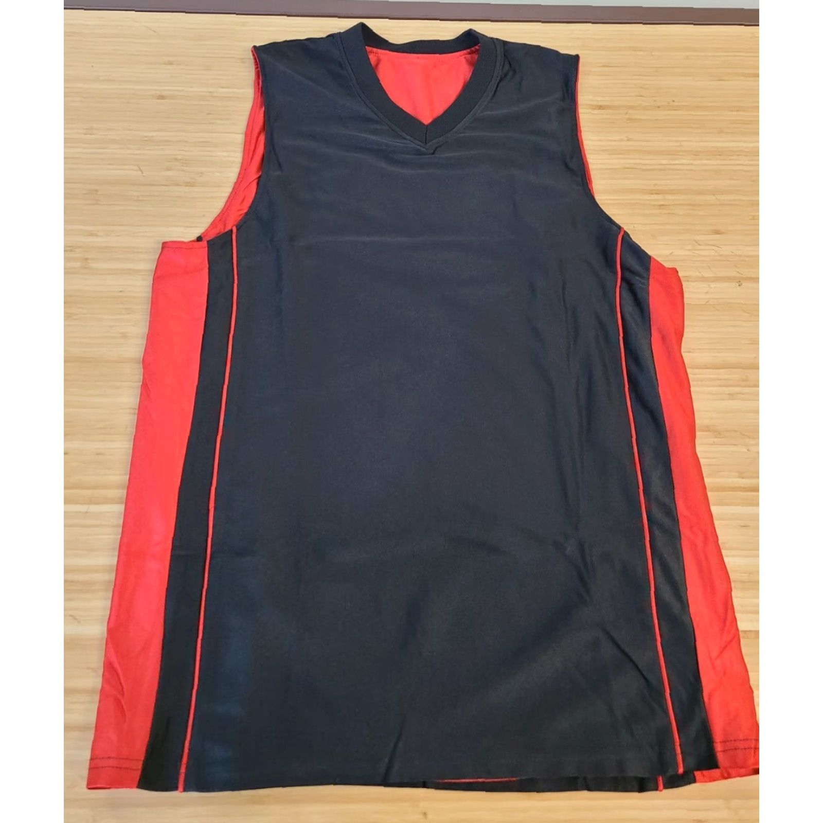 Vintage Teamwork Athletic Tank Reversible Mens Size M Red & Black Athletic Top Size US M / EU 48-50 / 2 - 2 Thumbnail