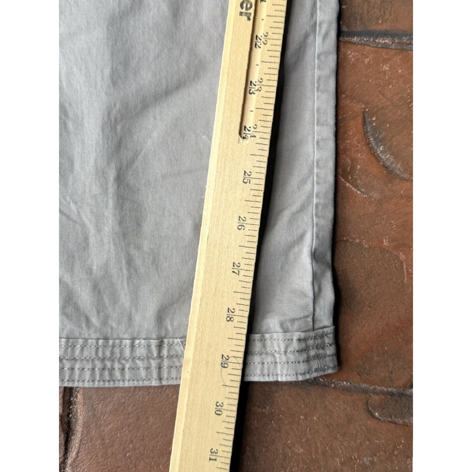 Abercrombie & Fitch VINTAGE Abercrombie & Fitch Cargo Utility Military Pants 30x29.5 Tan Cotton Grunge Skater Womens Size 36" / US 14 / IT 50 - 5 Thumbnail