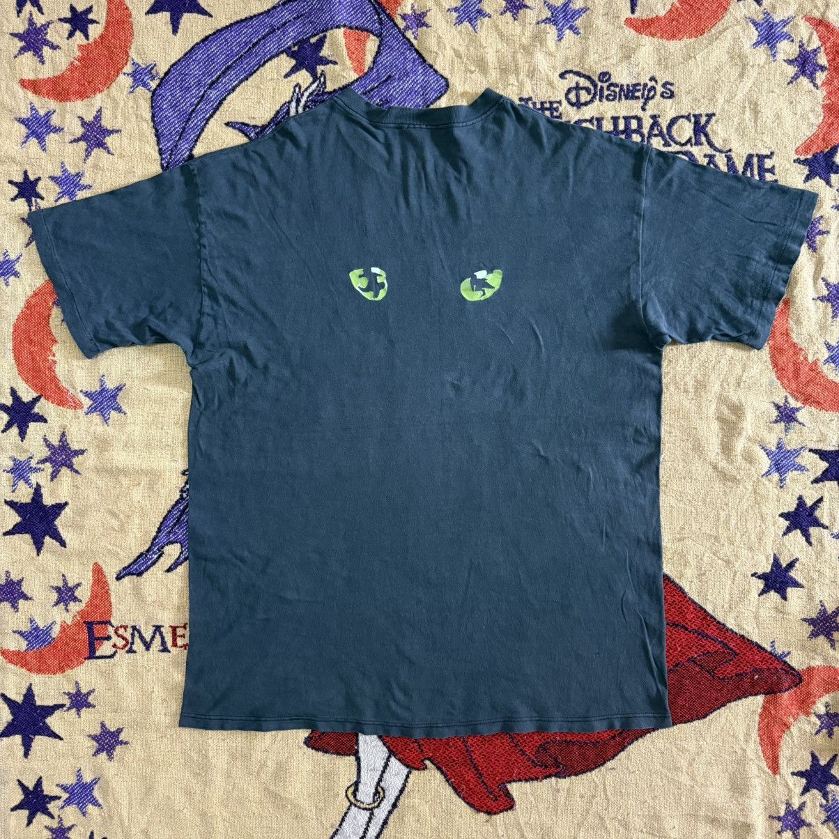 Vintage VINTAGE 90 CATS MUSICAL FADED TEE Size US XL / EU 56 / 4 - 3 Thumbnail